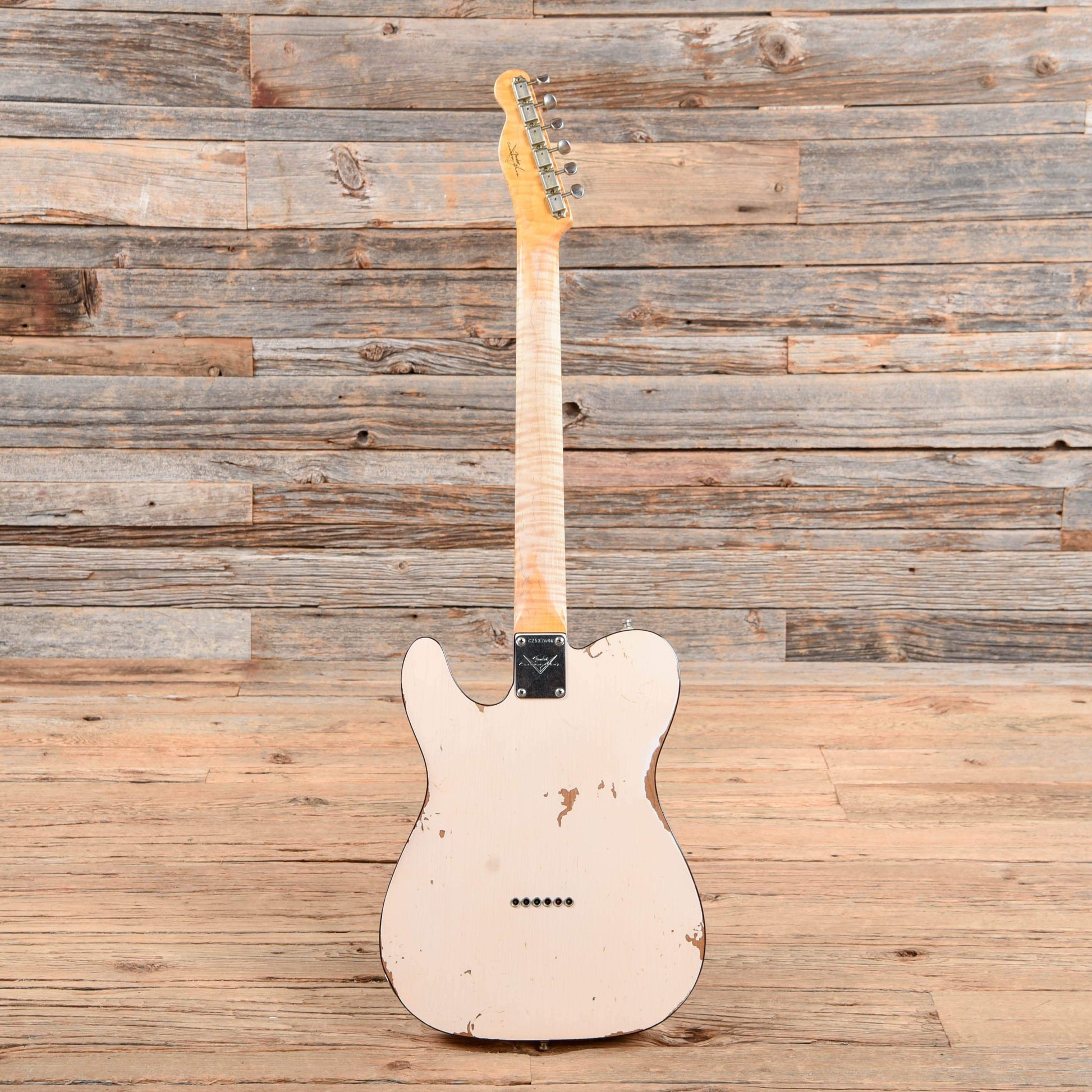 Fender Custom Shop American Custom Telecaster H/S "CME Spec" Relic Super Aged/Faded Shell Pink 2018 Electric Guitars / Solid Body