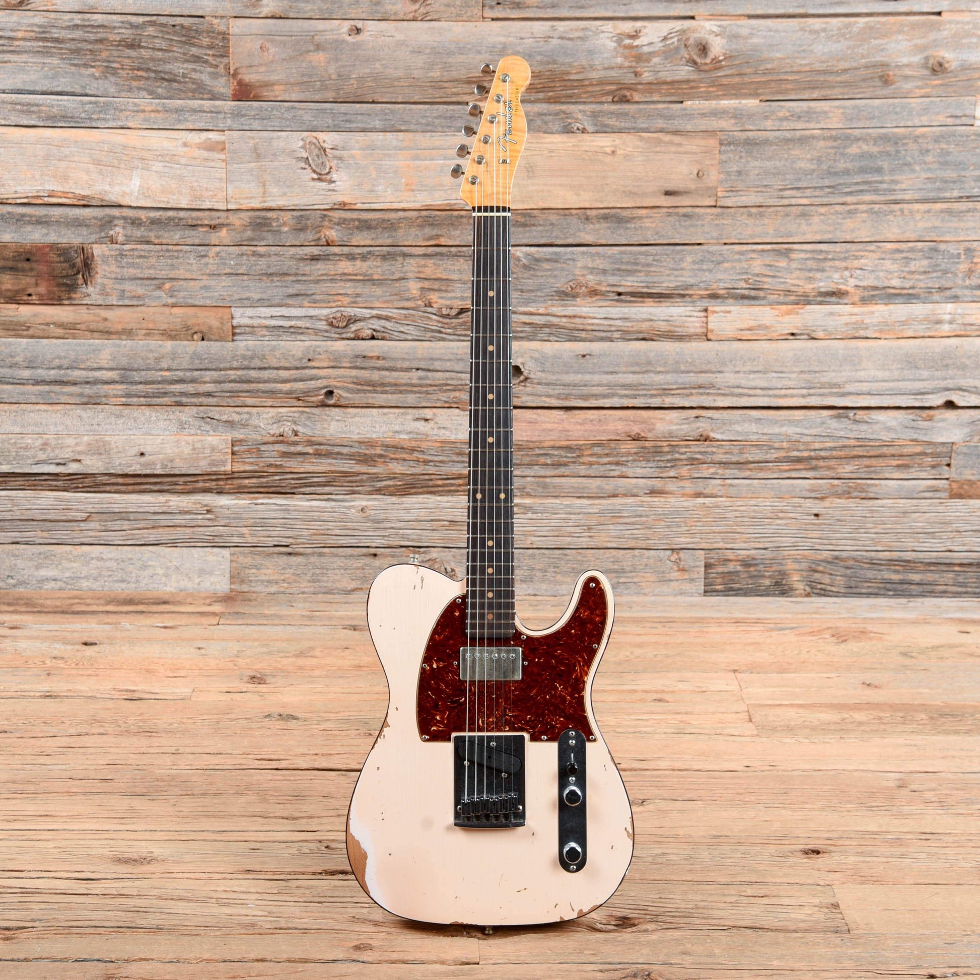 Fender Custom Shop American Custom Telecaster H/S "CME Spec" Relic Super Aged/Faded Shell Pink 2018 Electric Guitars / Solid Body