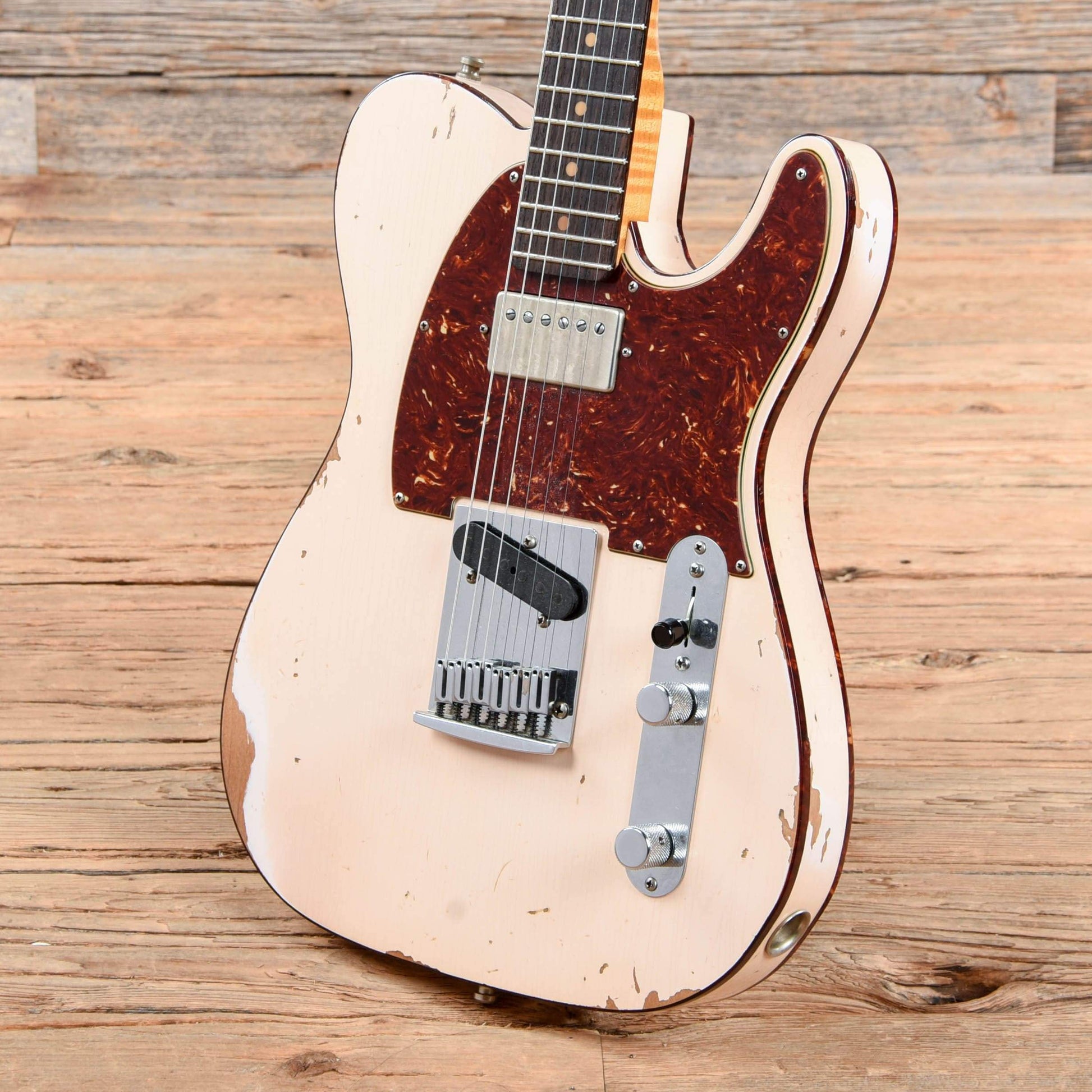 Fender Custom Shop American Custom Telecaster H/S "CME Spec" Relic Super Aged/Faded Shell Pink 2018 Electric Guitars / Solid Body