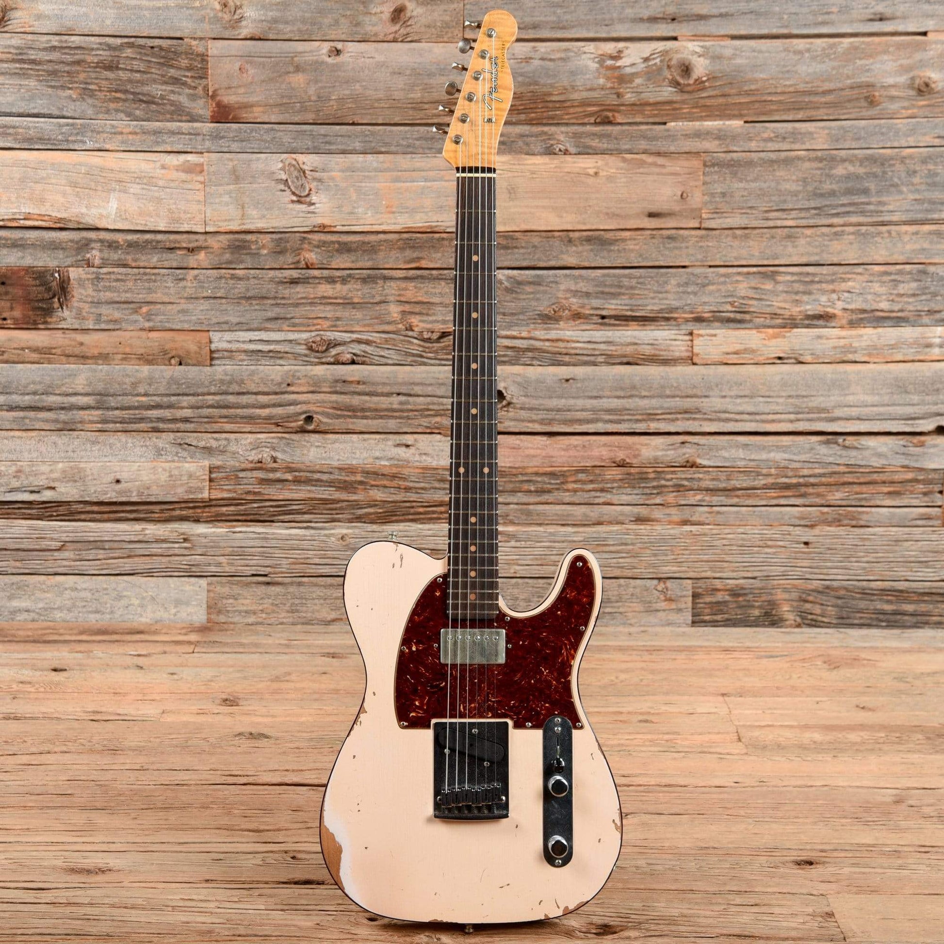 Fender Custom Shop American Custom Telecaster H/S "CME Spec" Relic Super Aged/Faded Shell Pink 2018 Electric Guitars / Solid Body