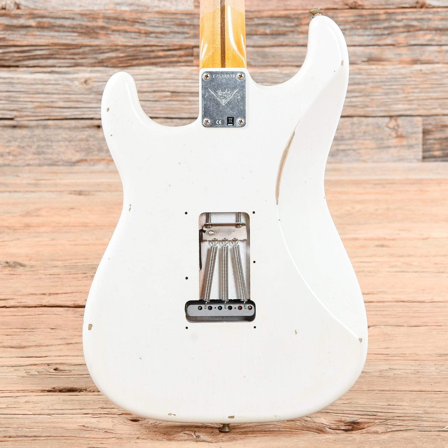 Fender Custom Shop Ancho Poblano Stratocaster White Blonde 2019 Electric Guitars / Solid Body