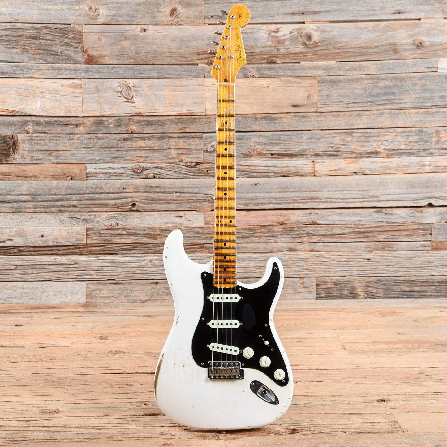 Fender Custom Shop Ancho Poblano Stratocaster White Blonde 2019 Electric Guitars / Solid Body