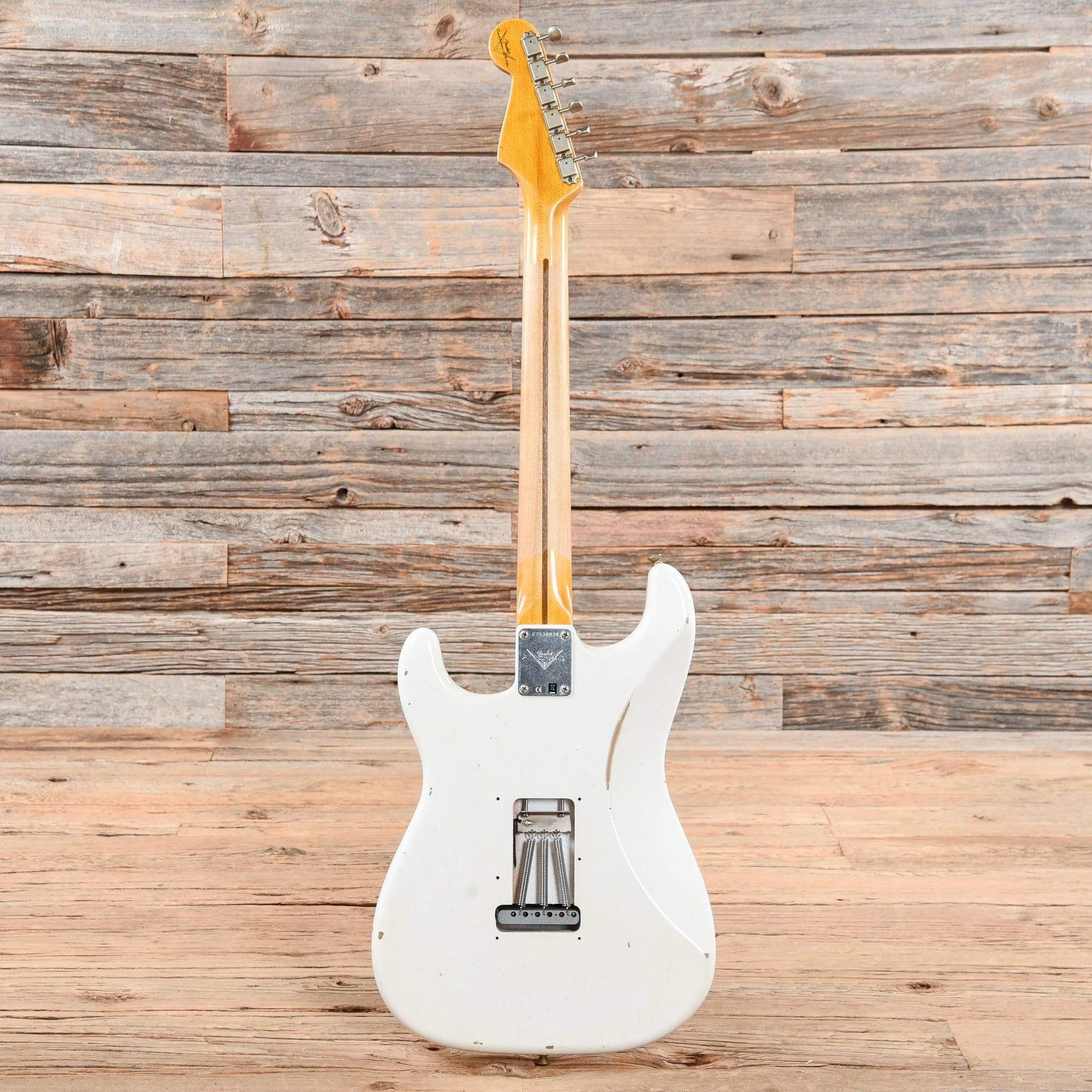 Fender Custom Shop Ancho Poblano Stratocaster White Blonde 2019 Electric Guitars / Solid Body