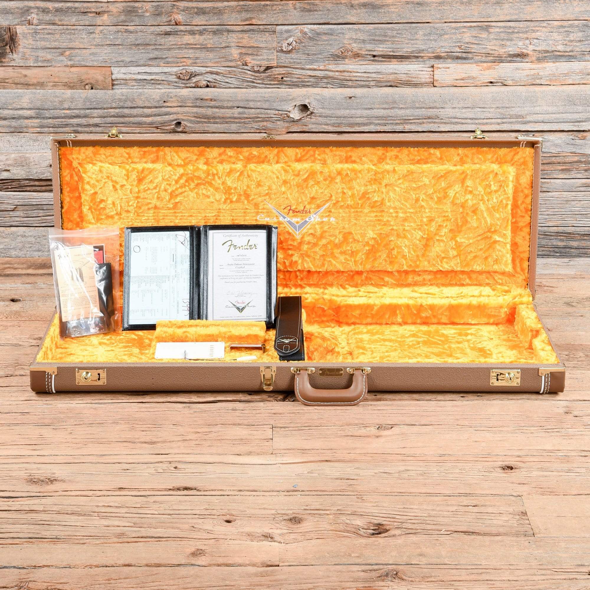 Fender Custom Shop Ancho Poblano Stratocaster White Blonde 2019 Electric Guitars / Solid Body