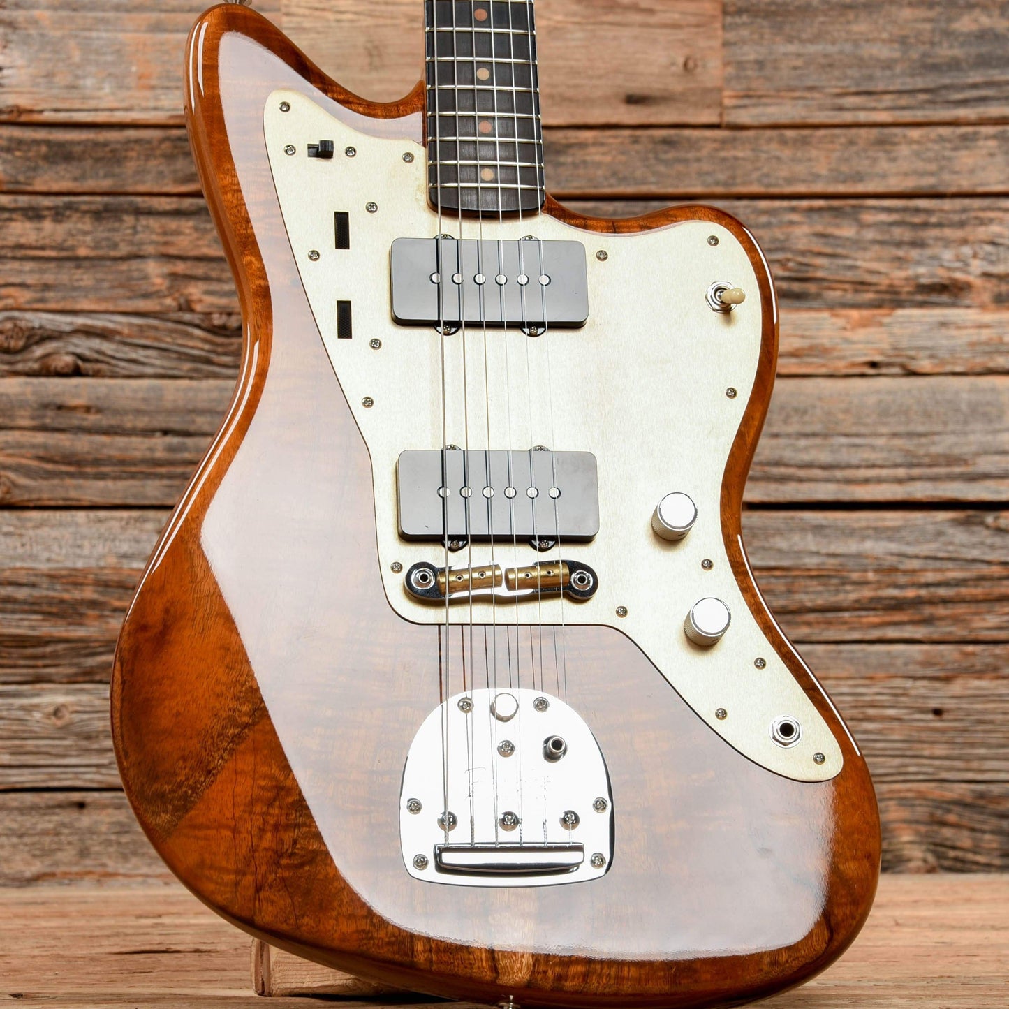 Fender Custom Shop Artisan Koa Jazzmaster Natural 2018 Electric Guitars / Solid Body