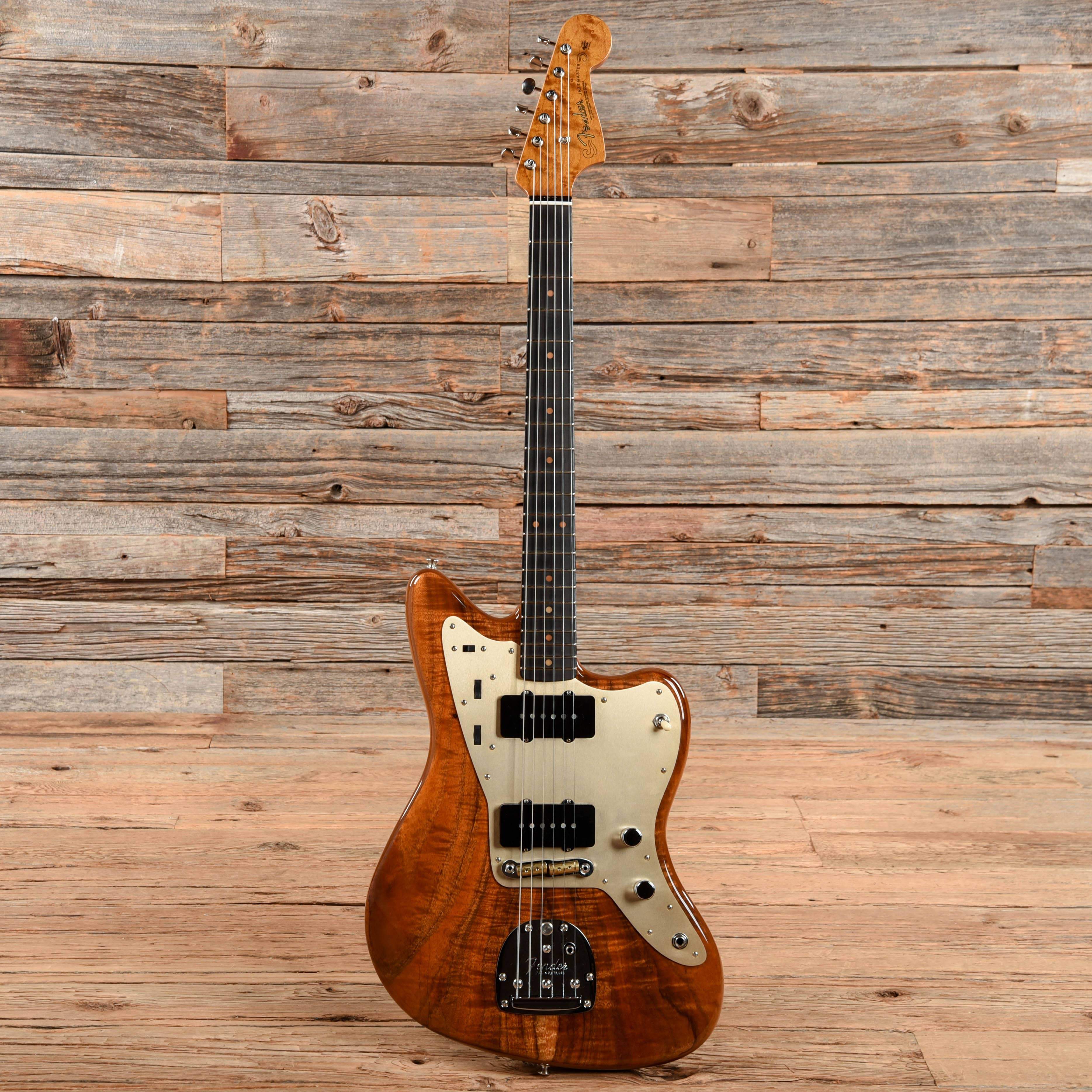Fender Custom Shop Artisan Koa Jazzmaster Natural 2018 Electric Guitars / Solid Body