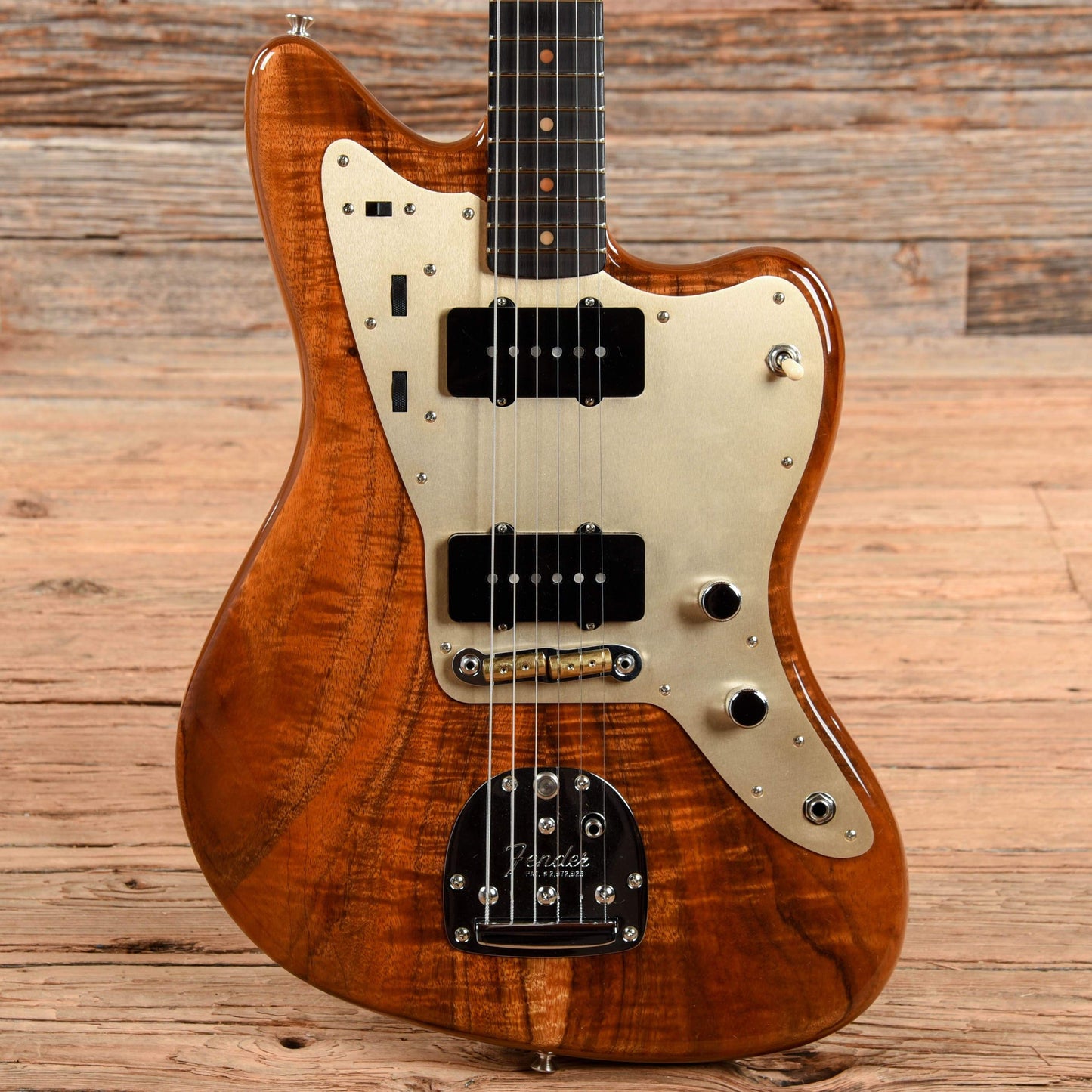 Fender Custom Shop Artisan Koa Jazzmaster Natural 2018 Electric Guitars / Solid Body