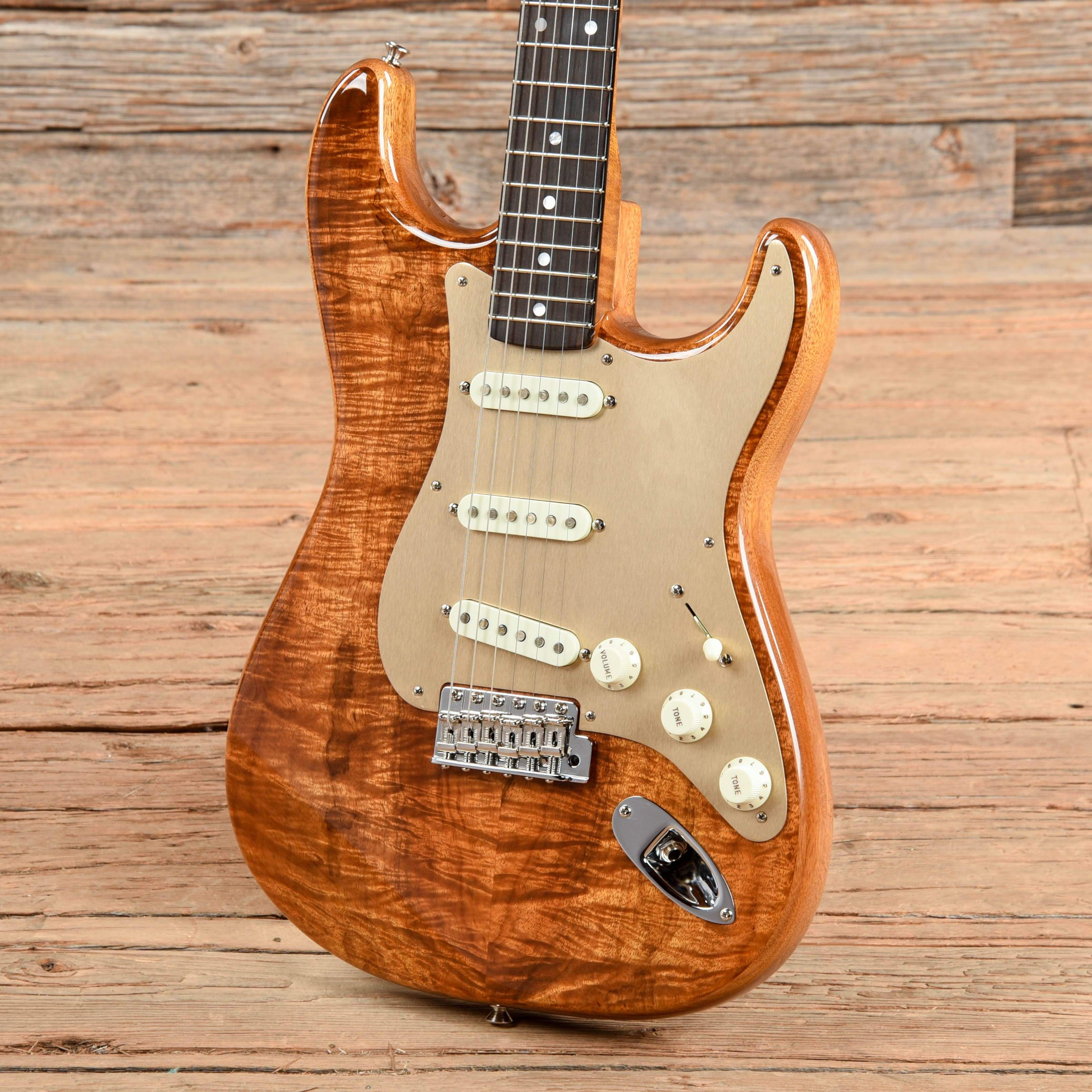 Fender Custom Shop Artisan Koa Stratocaster Natural 2019 Electric Guitars / Solid Body