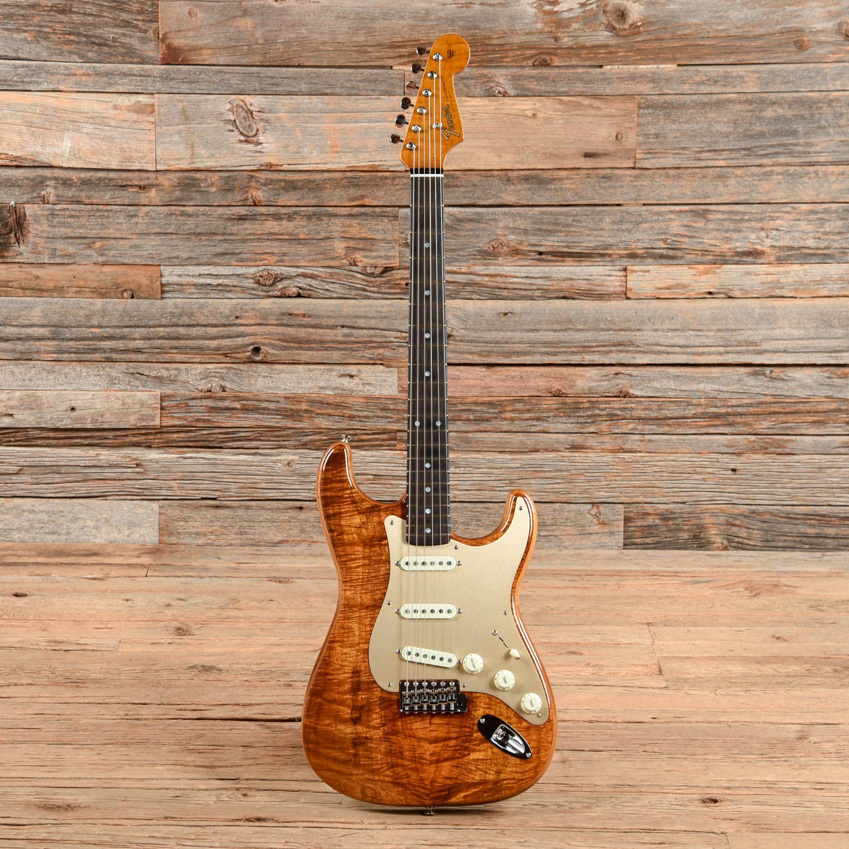 Fender Custom Shop Artisan Koa Stratocaster Natural 2019 Electric Guitars / Solid Body