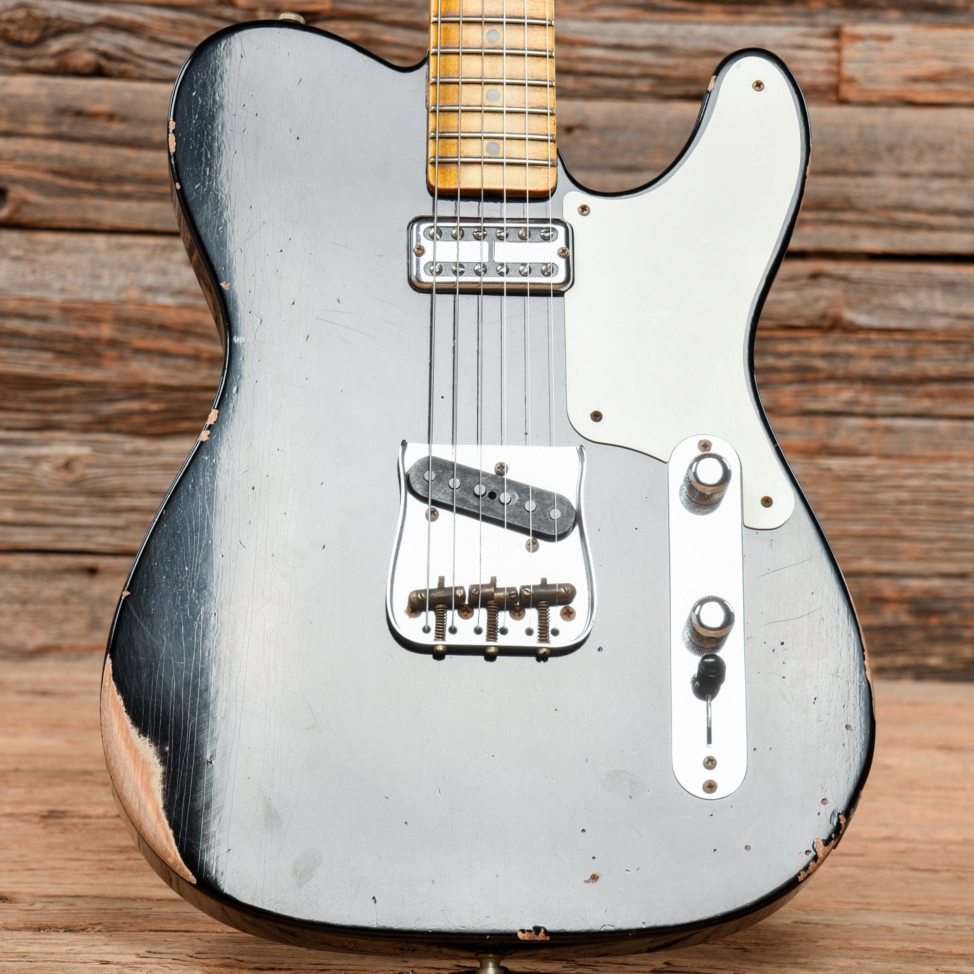 Fender Custom Shop Caballo Tono Telecaster Black 2022 Electric Guitars / Solid Body