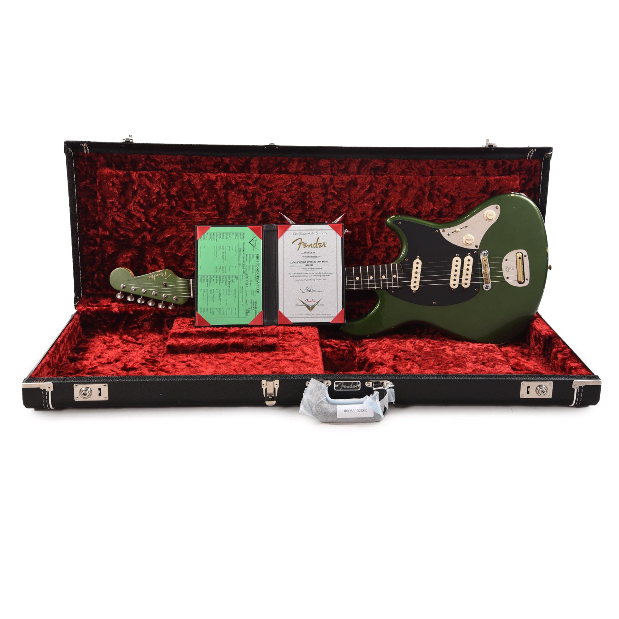 Fender Custom Shop California Special Journeyman Aged Cadillac Green Master Built by Ron Thorn Electric Guitars / Solid Body