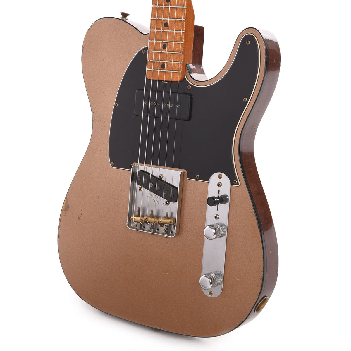 Fender Custom Shop Custom Gold Top Telecaster Journeyman Relic Firemis ...