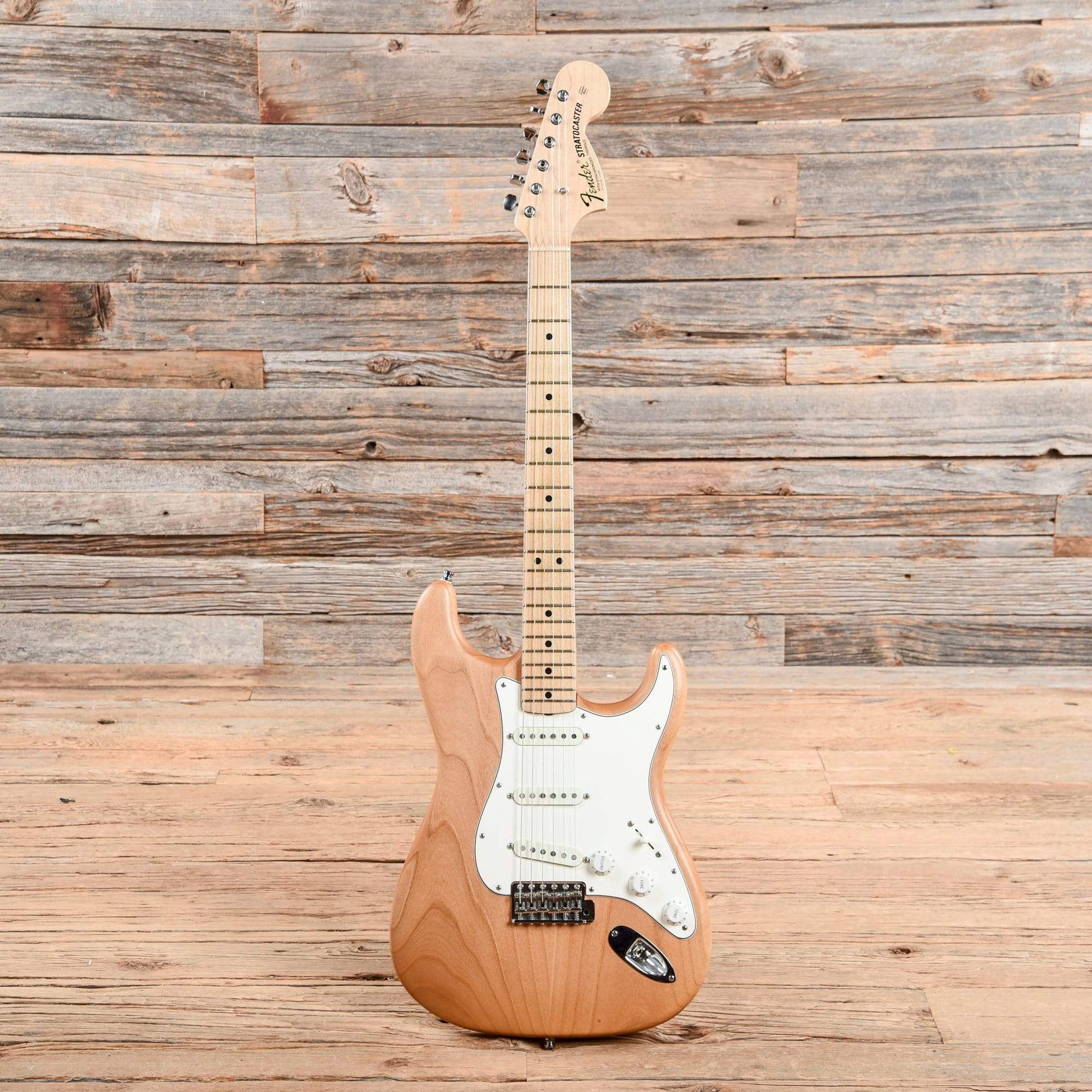 Fender Custom Shop Custom Stratocaster Satin Natural 2007 Electric Guitars / Solid Body