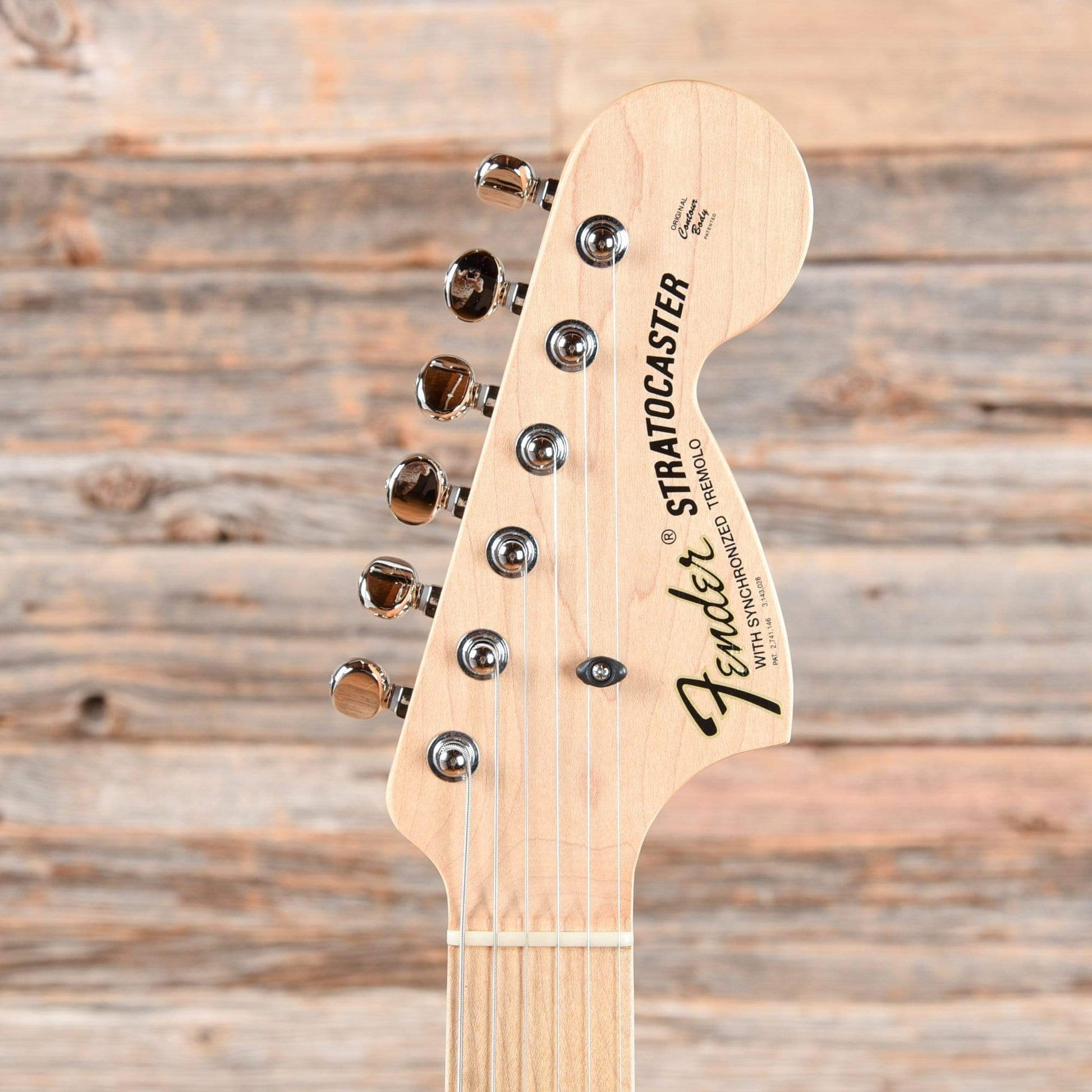 Fender Custom Shop Custom Stratocaster Satin Natural 2007 Electric Guitars / Solid Body