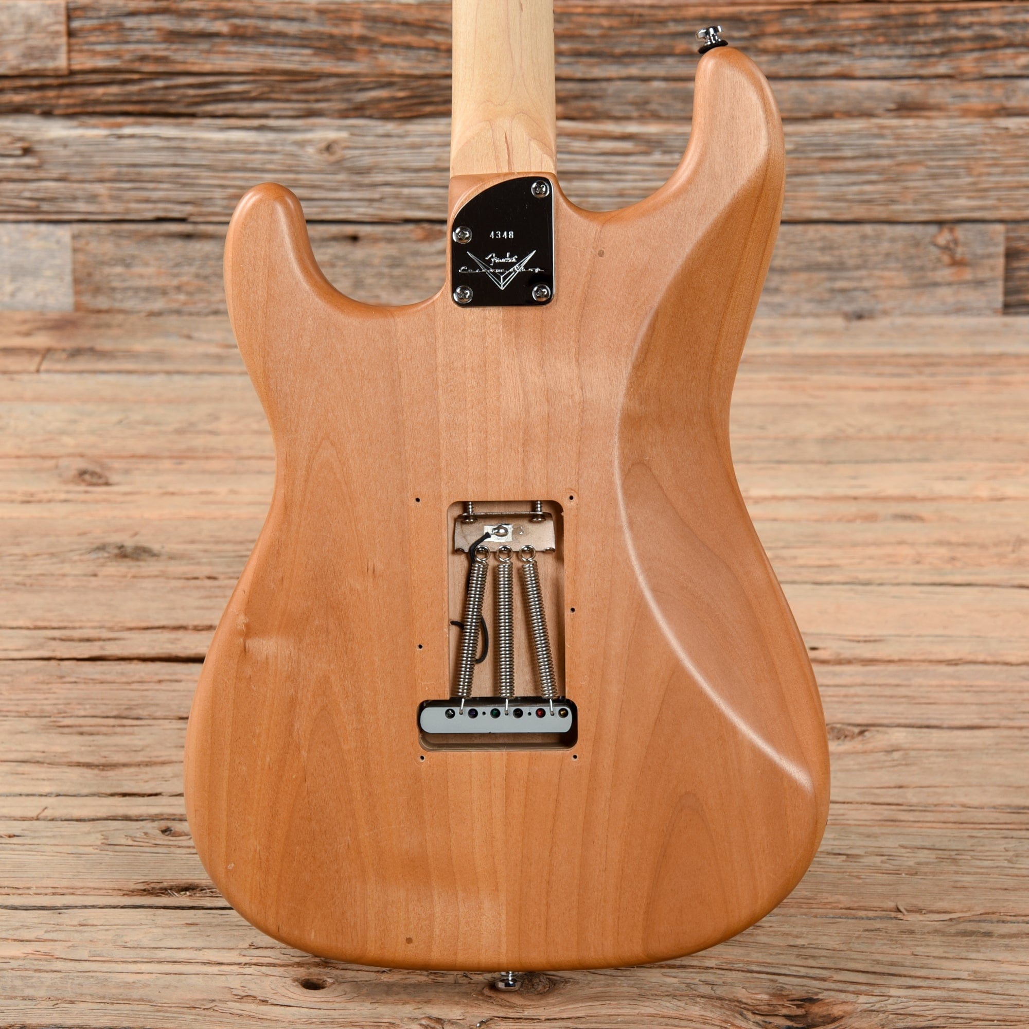 Fender Custom Shop Custom Stratocaster Satin Natural 2007 Electric Guitars / Solid Body