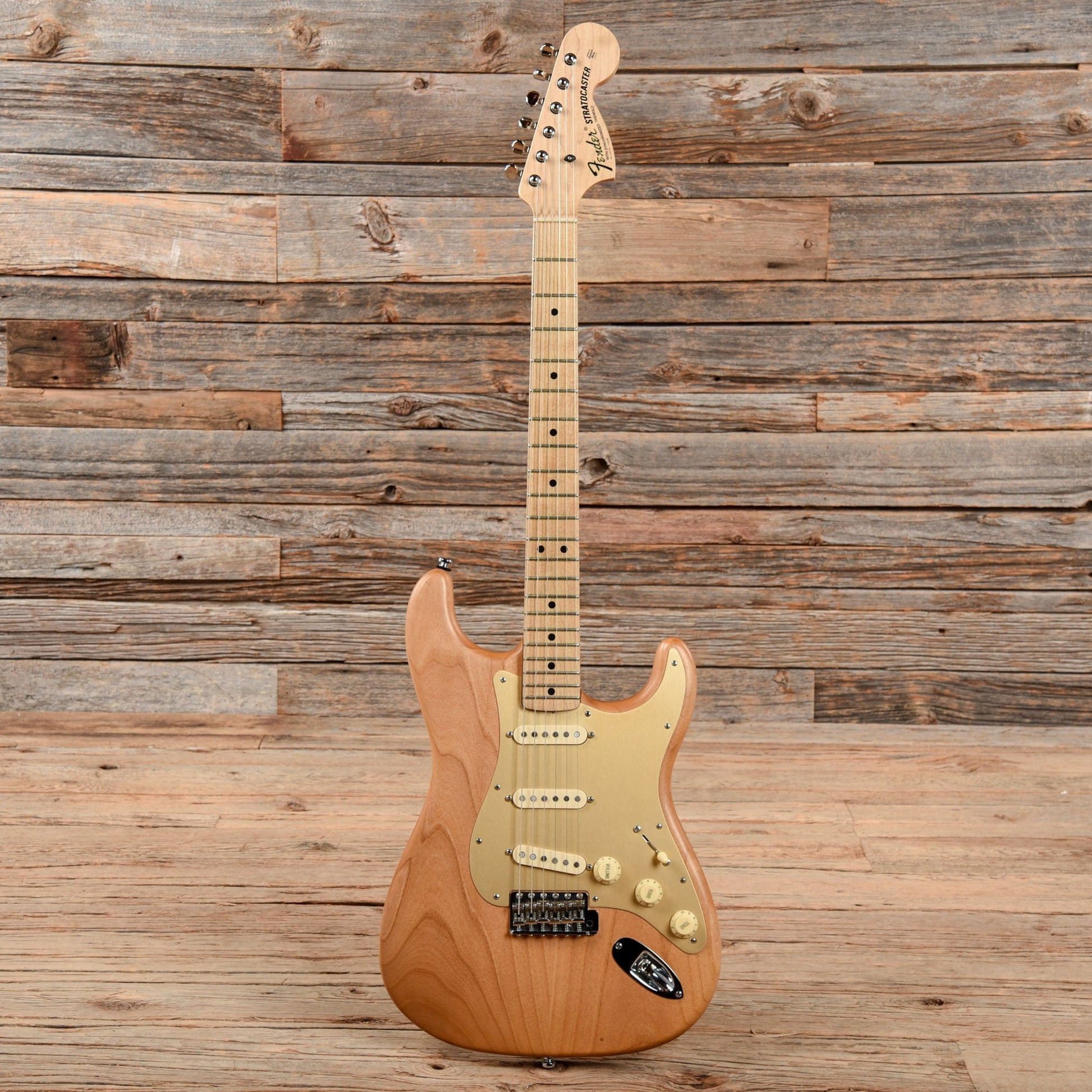 Fender Custom Shop Custom Stratocaster Satin Natural 2007 Electric Guitars / Solid Body