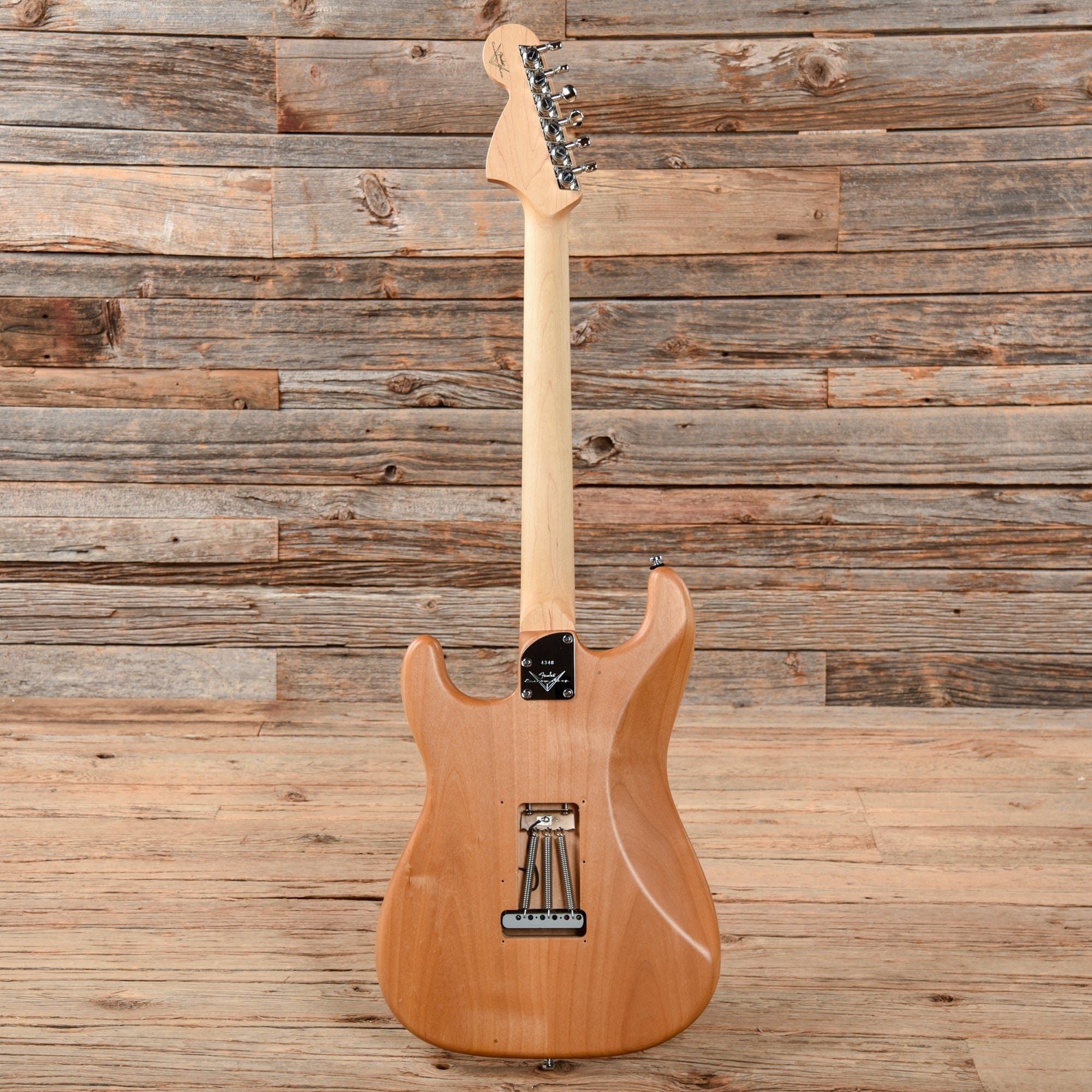 Fender Custom Shop Custom Stratocaster Satin Natural 2007 Electric Guitars / Solid Body