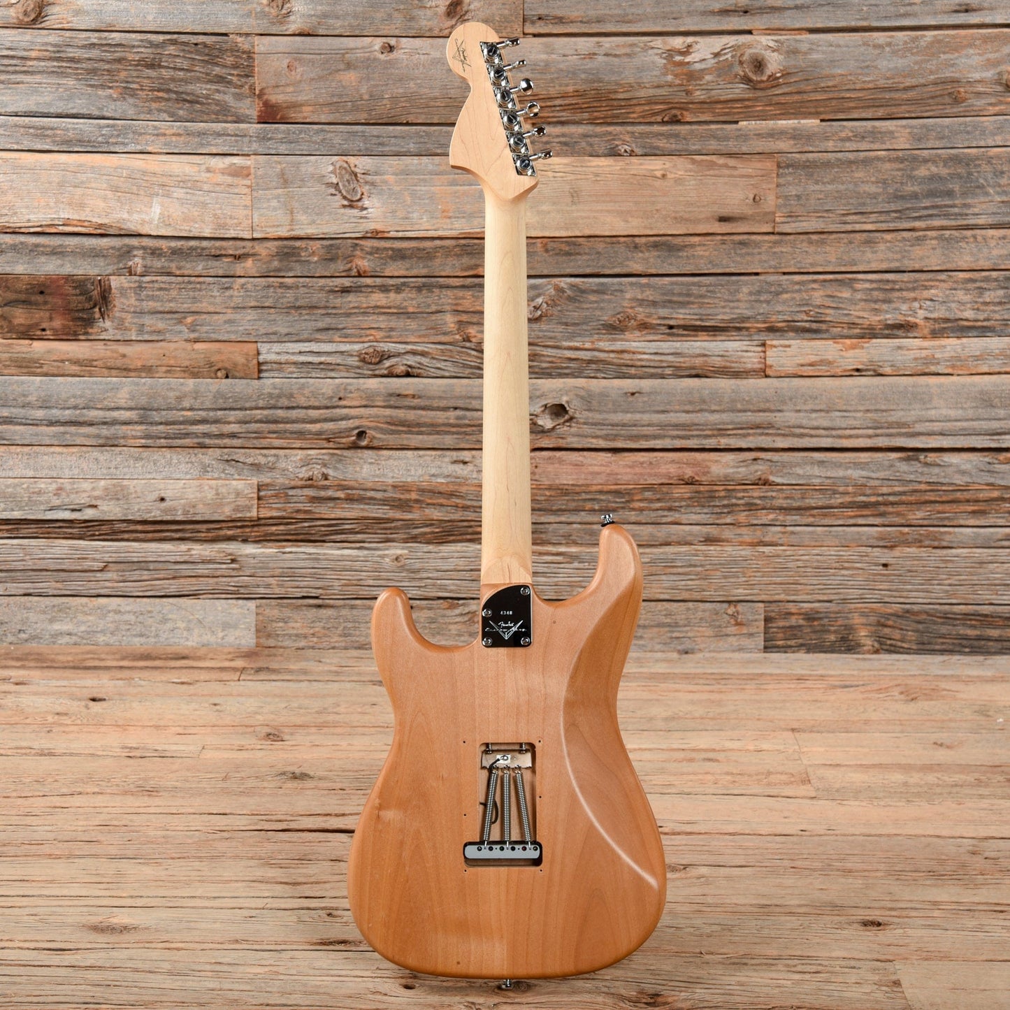 Fender Custom Shop Custom Stratocaster Satin Natural 2007 Electric Guitars / Solid Body