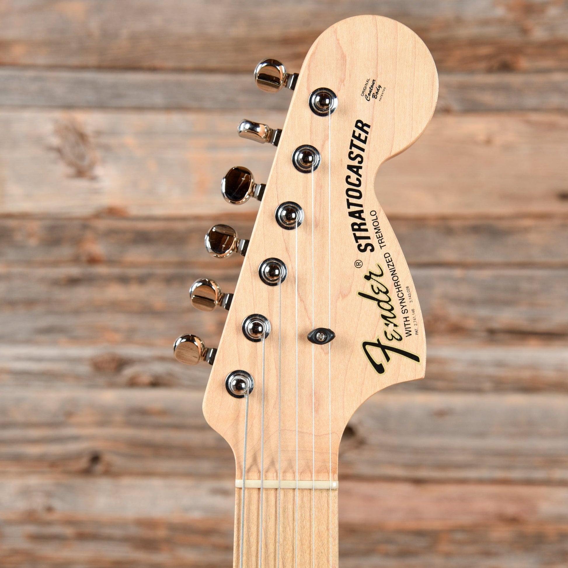 Fender Custom Shop Custom Stratocaster Satin Natural 2007 Electric Guitars / Solid Body