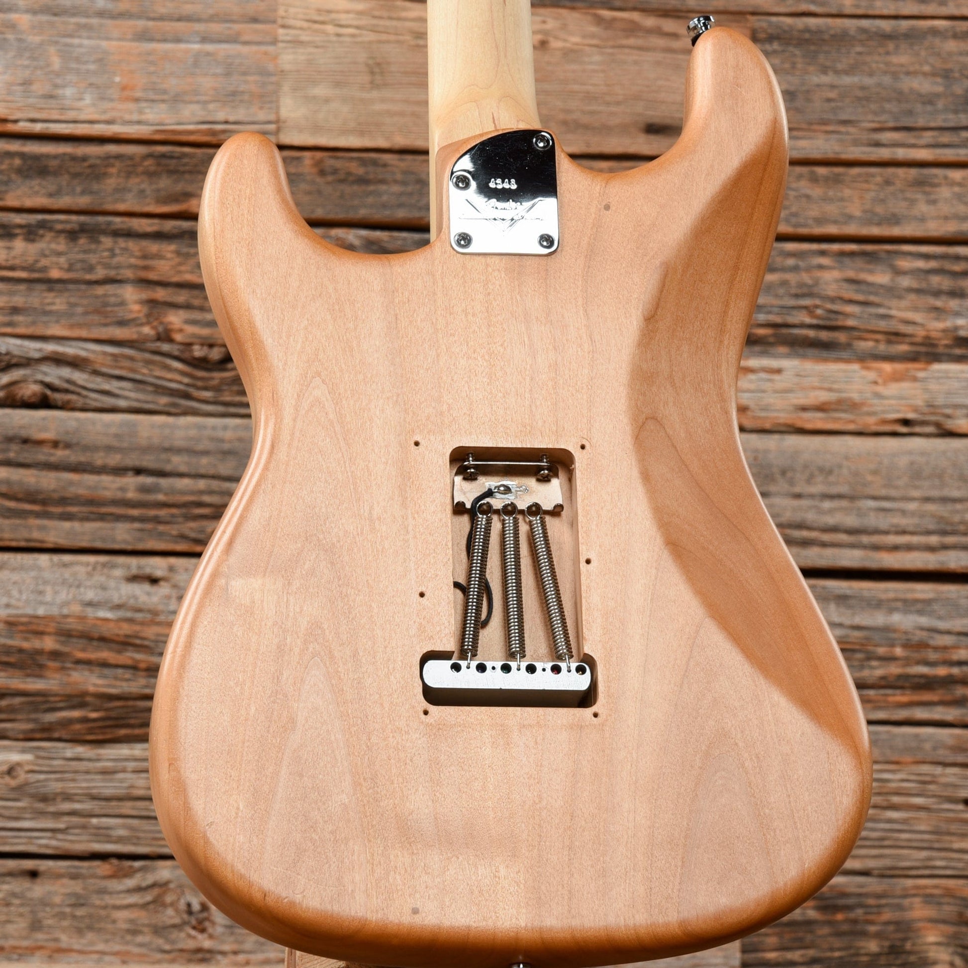 Fender Custom Shop Custom Stratocaster Satin Natural 2007 Electric Guitars / Solid Body