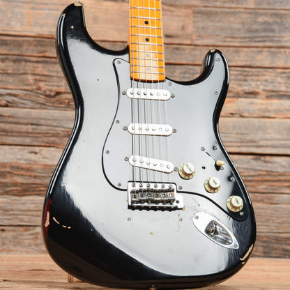 Fender Custom Shop David Gilmour Stratocaster Relic Black 2016 Electric Guitars / Solid Body