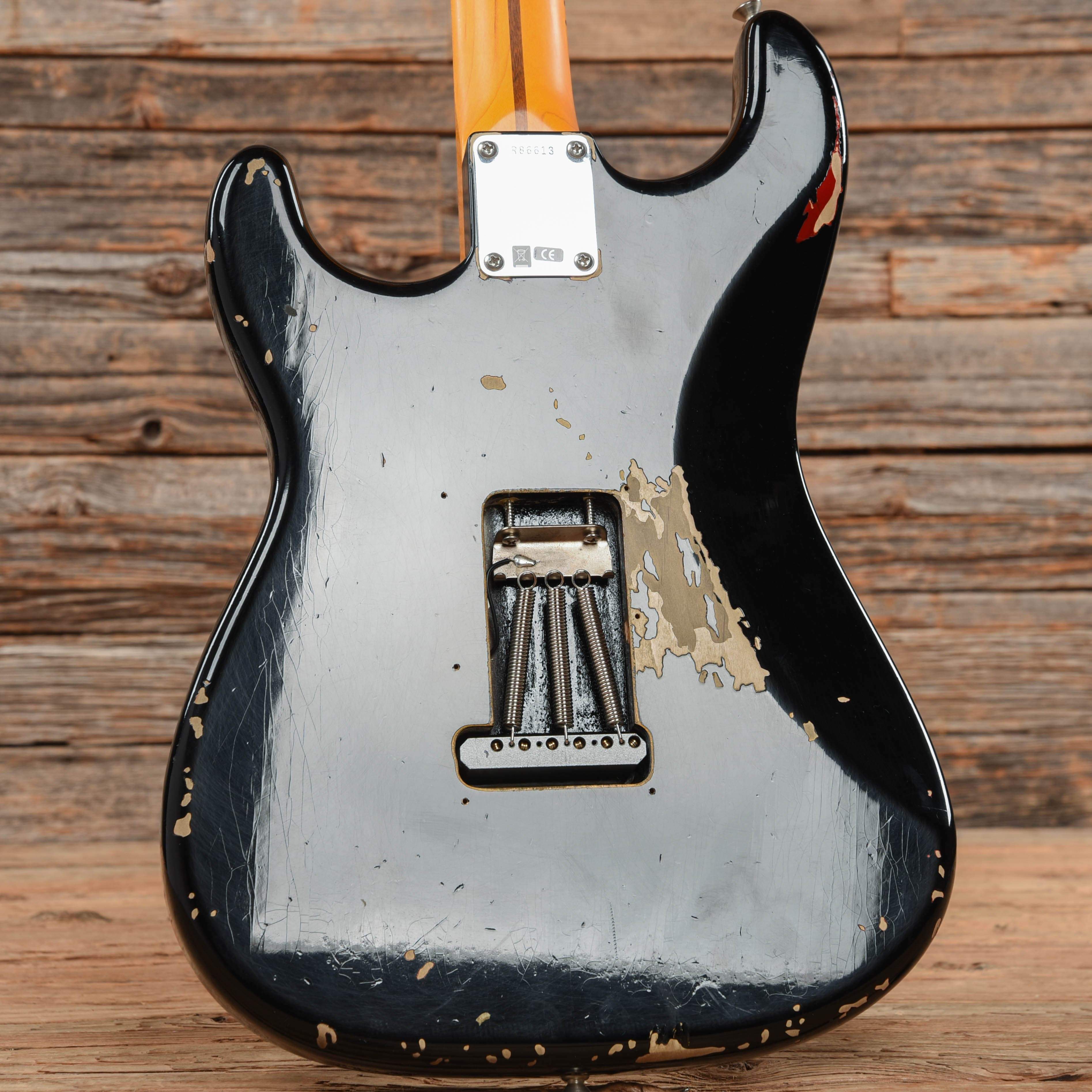 Fender Custom Shop David Gilmour Stratocaster Relic Black 2016 Electric Guitars / Solid Body