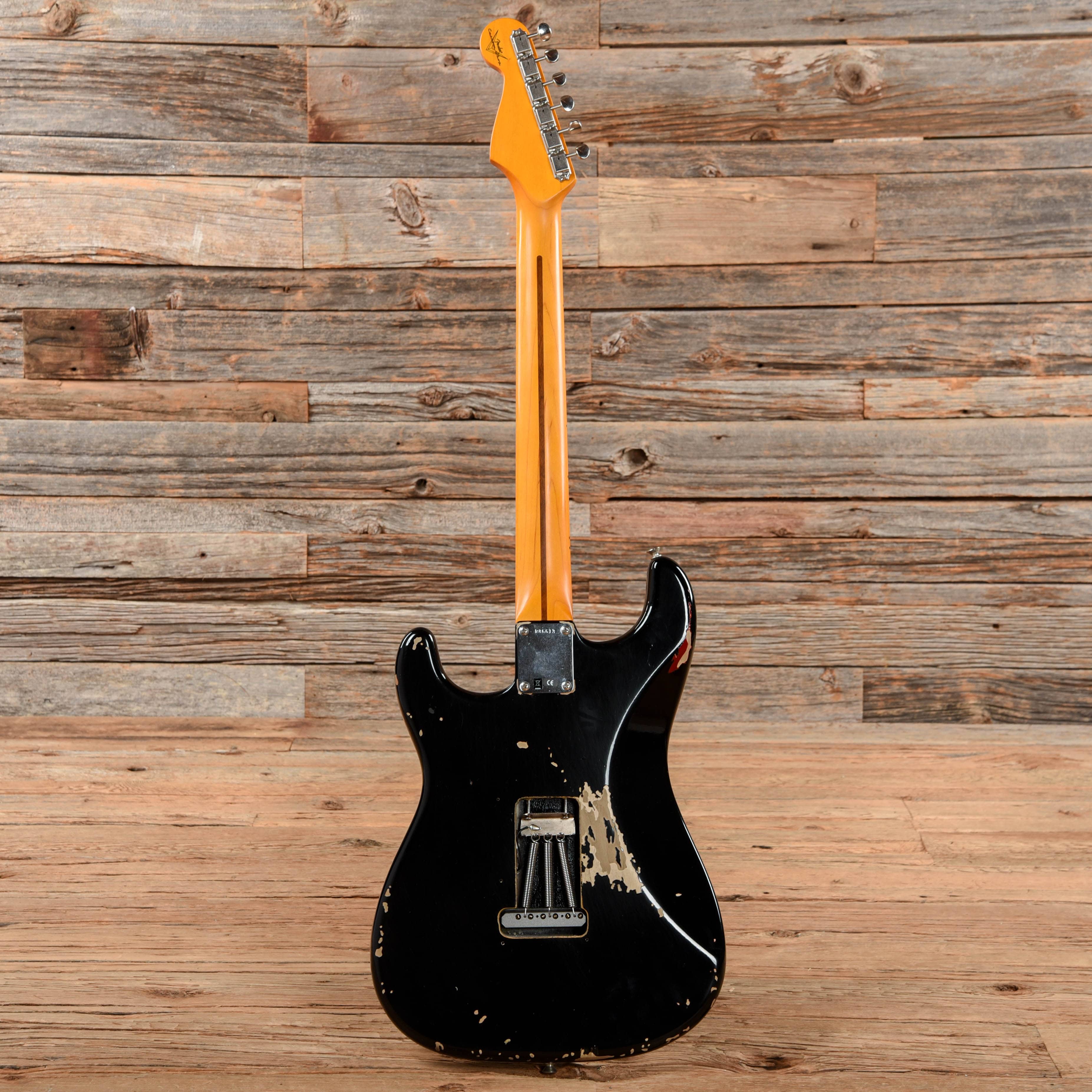 Fender Custom Shop David Gilmour Stratocaster Relic Black 2016 Electric Guitars / Solid Body