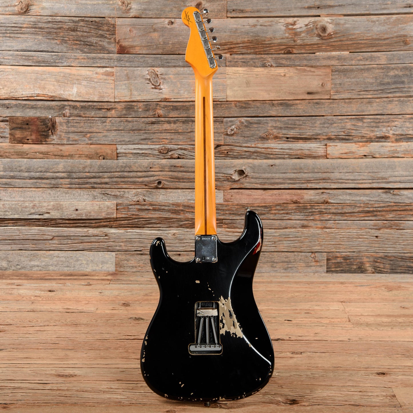 Fender Custom Shop David Gilmour Stratocaster Relic Black 2016 Electric Guitars / Solid Body