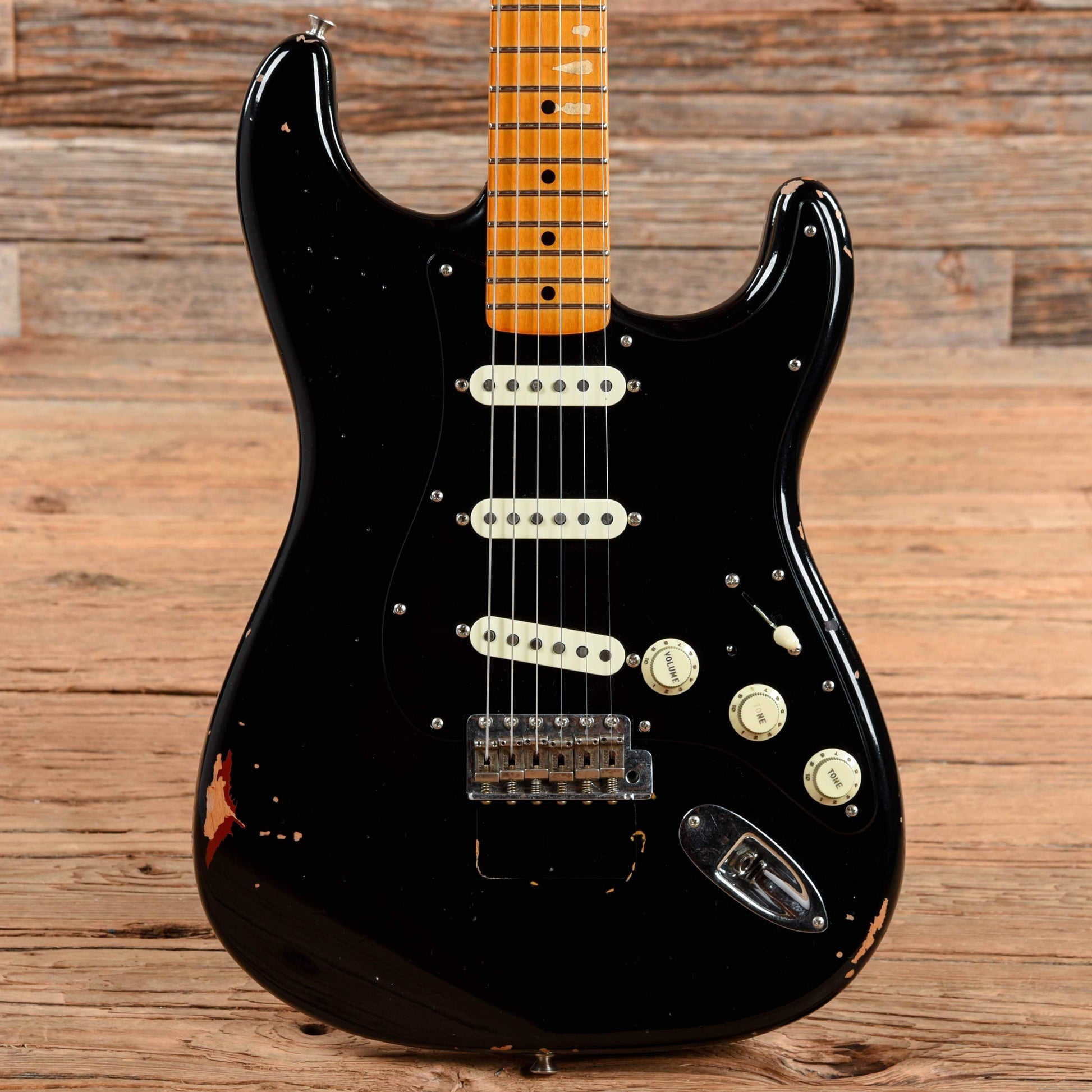 Fender Custom Shop David Gilmour Stratocaster Relic Black 2021 Electric Guitars / Solid Body