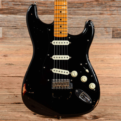Fender Custom Shop David Gilmour Stratocaster Relic Black 2021 Electric Guitars / Solid Body
