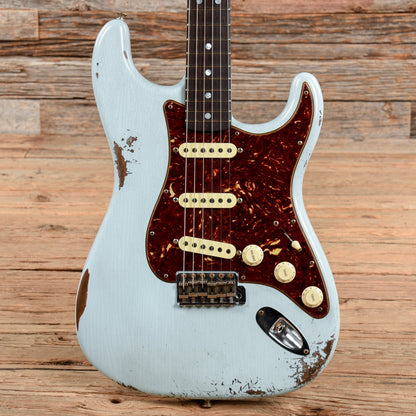Fender Custom Shop Empire 1967 Stratocaster Relic Sonic Blue 2021 Electric Guitars / Solid Body
