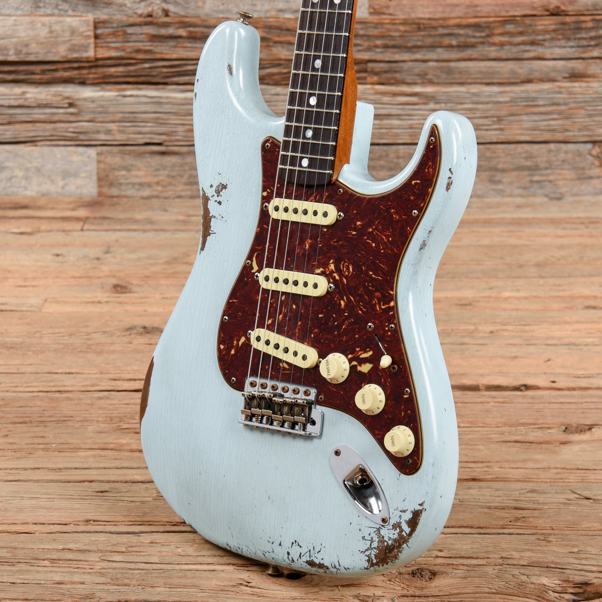 Fender Custom Shop Empire 1967 Stratocaster Relic Sonic Blue 2021 Electric Guitars / Solid Body