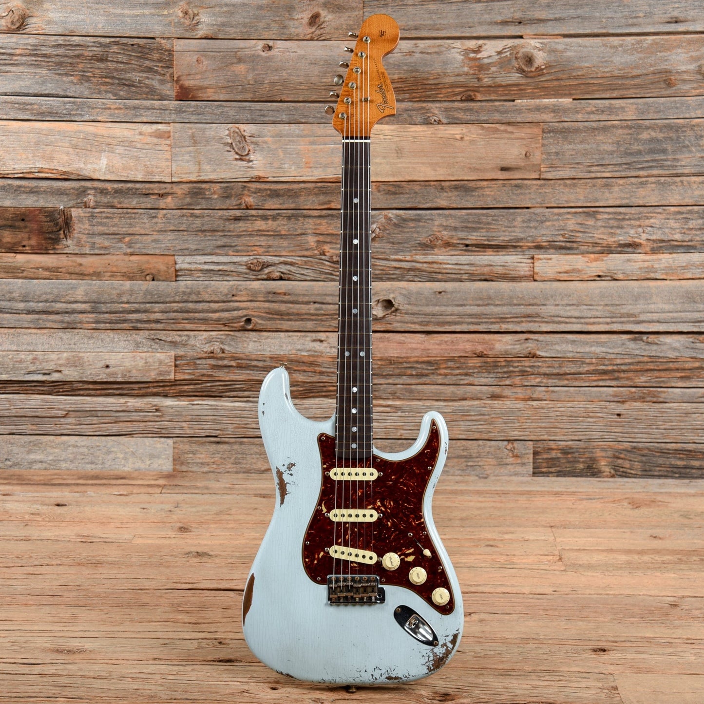 Fender Custom Shop Empire 1967 Stratocaster Relic Sonic Blue 2021 Electric Guitars / Solid Body