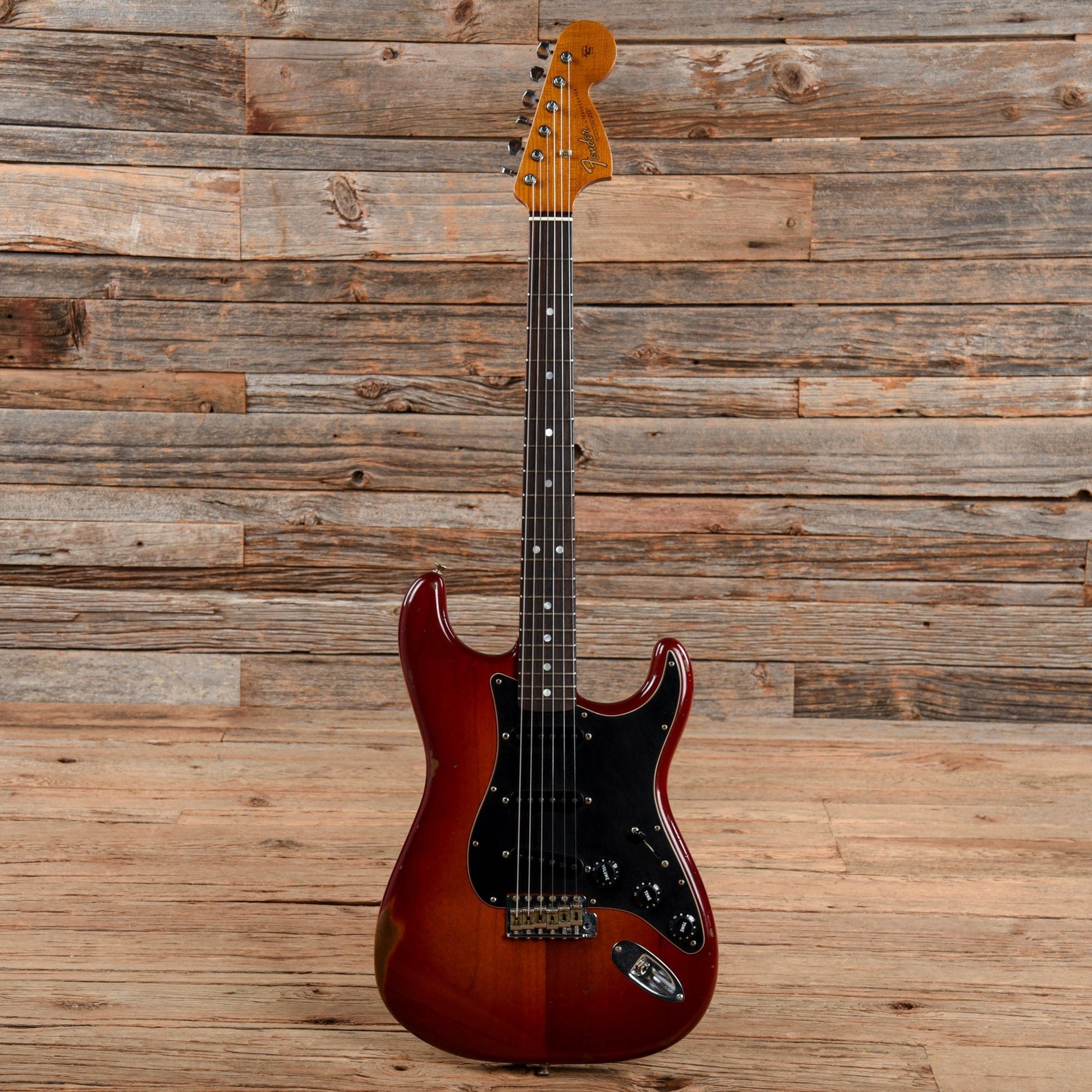 Fender Custom Shop Empire '67 Stratocaster Heavy Relic Cherry Sunburst Electric Guitars / Solid Body