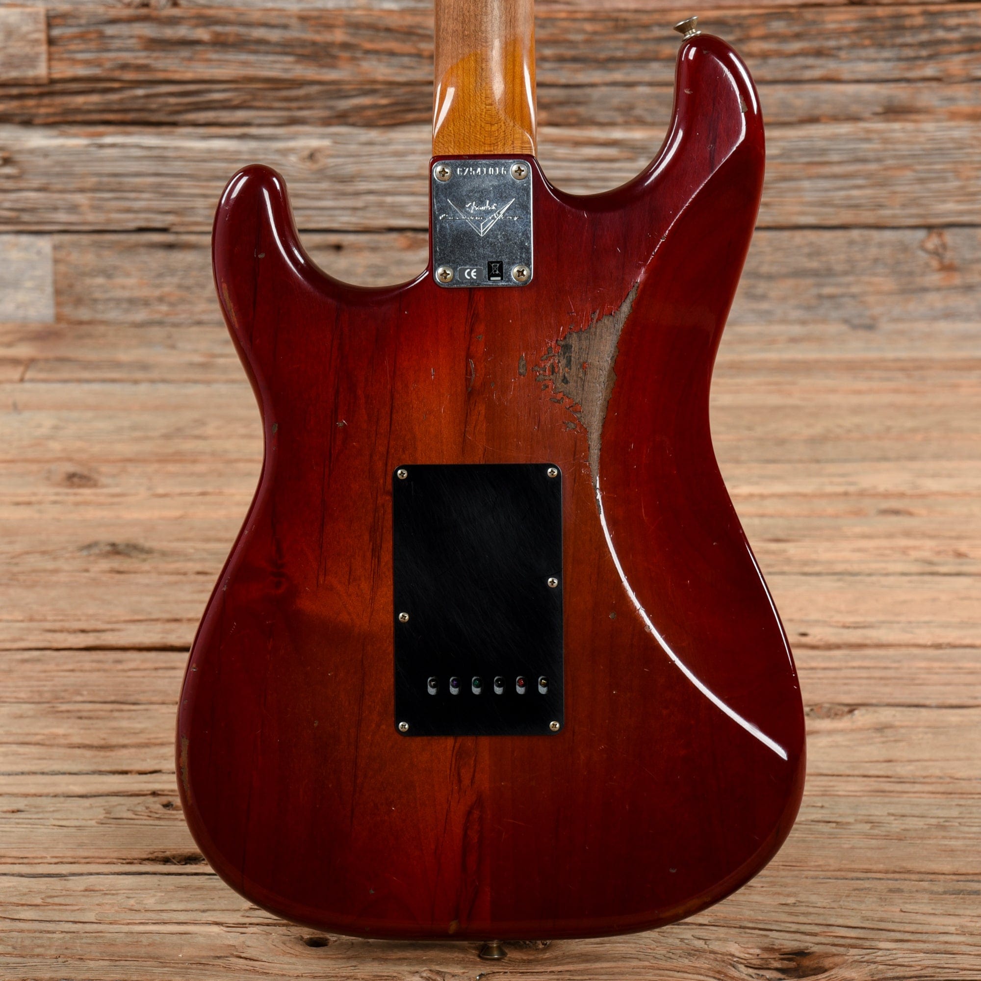 Fender Custom Shop Empire '67 Stratocaster Heavy Relic Cherry Sunburst Electric Guitars / Solid Body