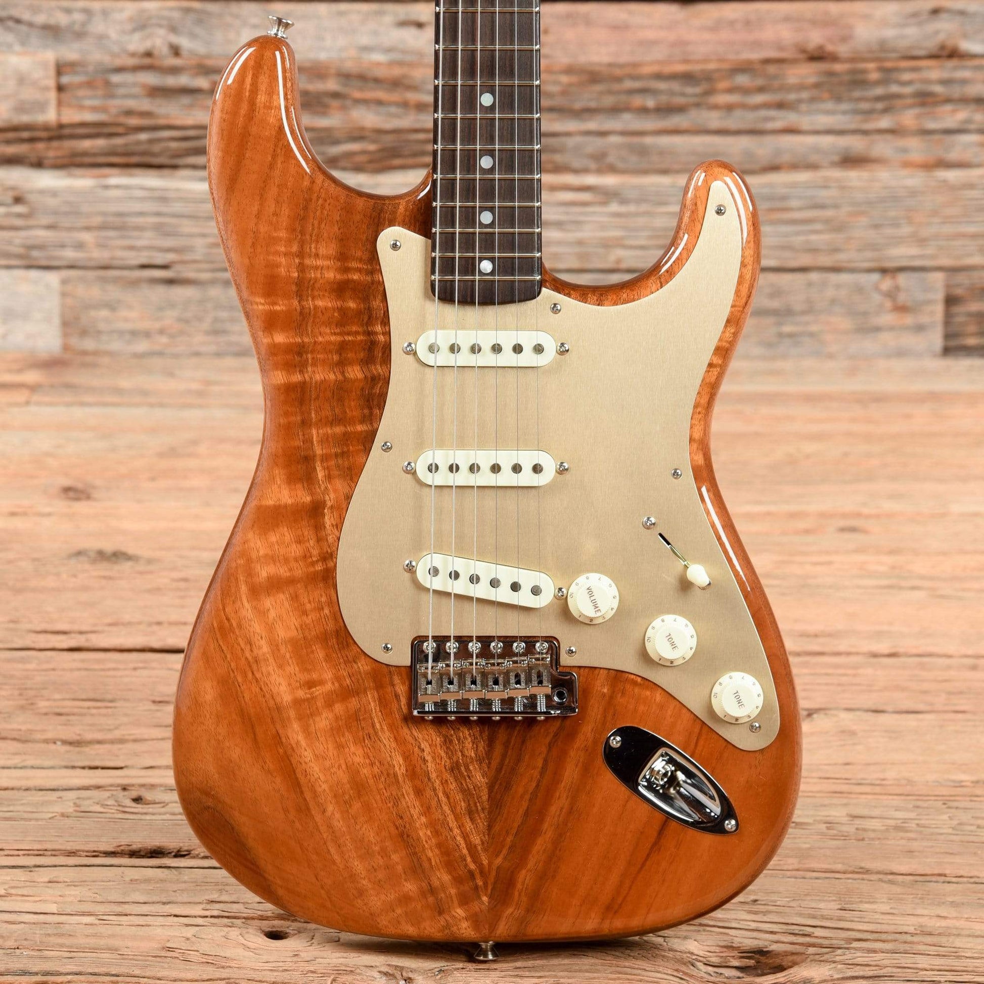 Fender Custom Shop Empire Koa Top Stratocaster Natural 2018 Electric Guitars / Solid Body