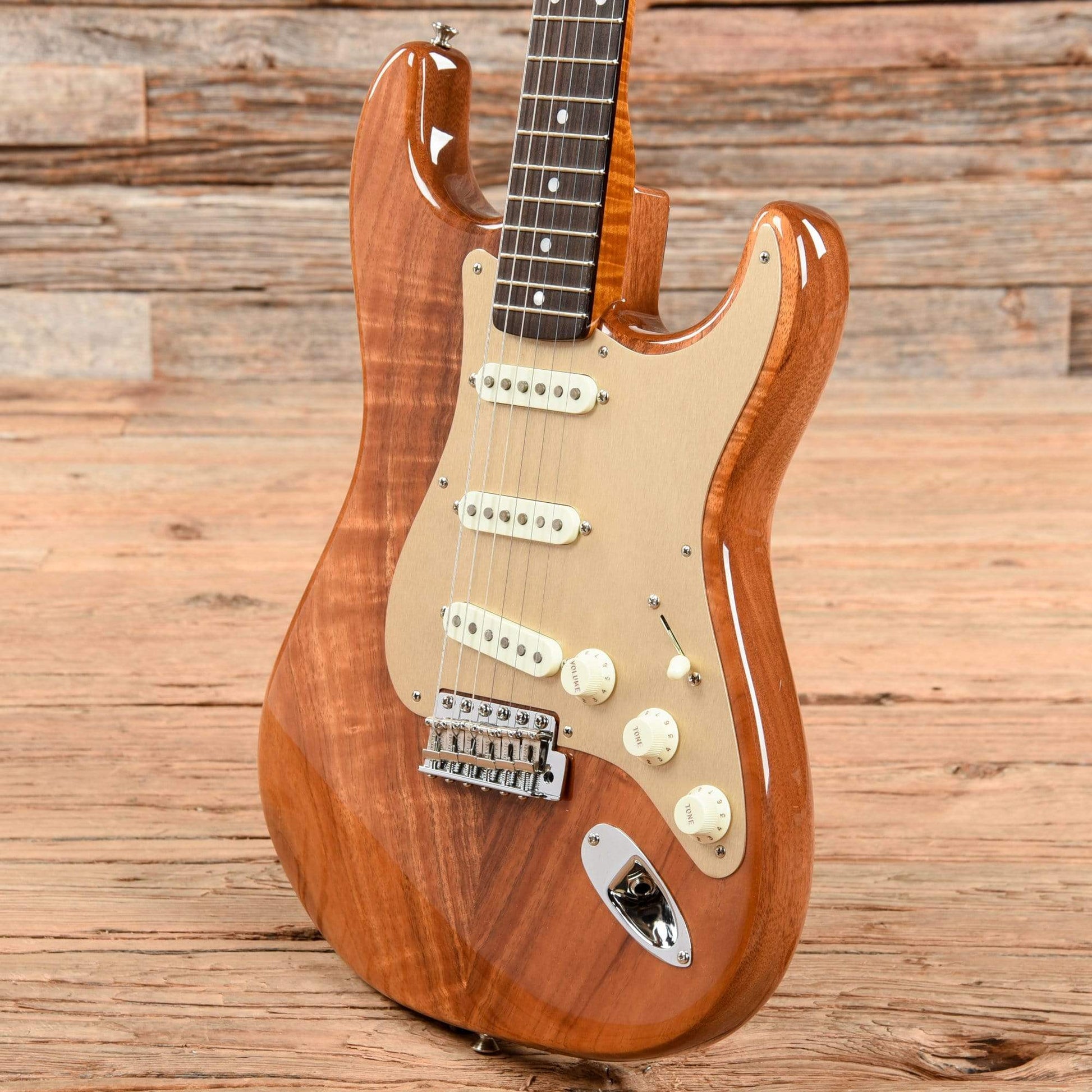 Fender Custom Shop Empire Koa Top Stratocaster Natural 2018 Electric Guitars / Solid Body