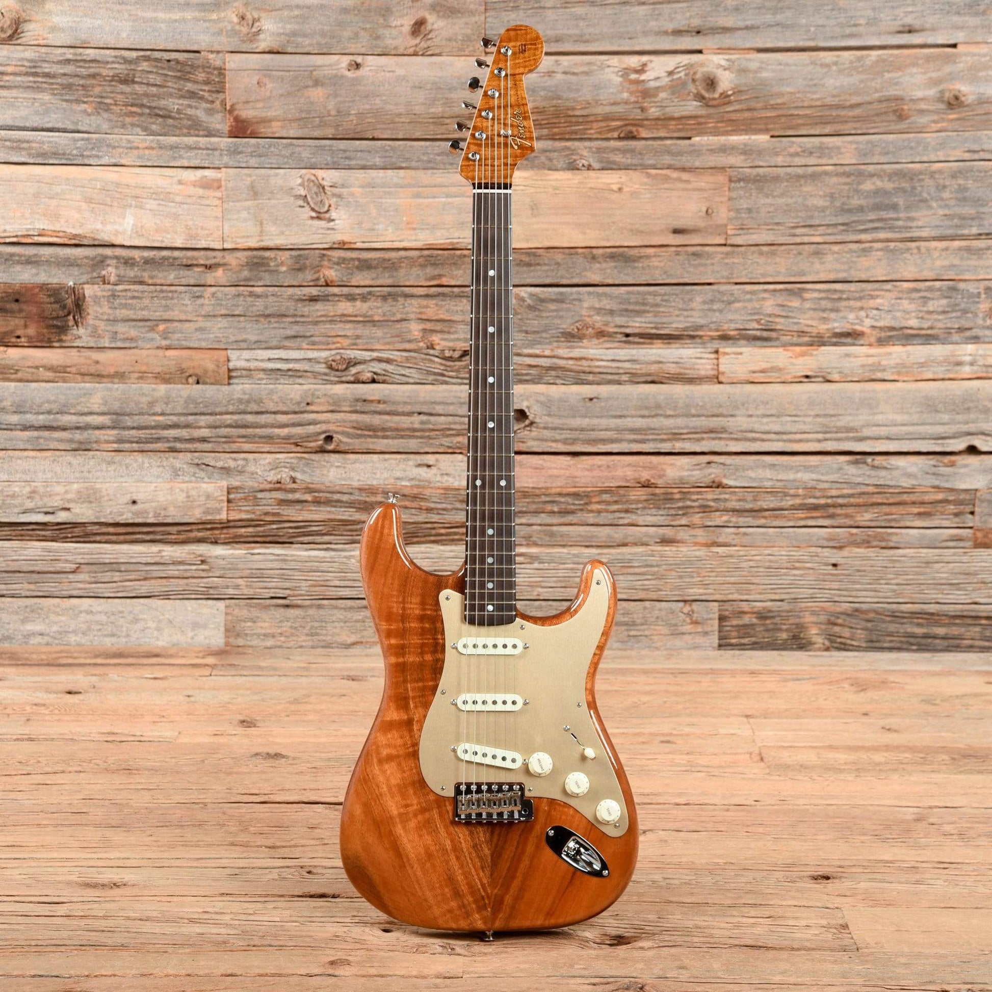 Fender Custom Shop Empire Koa Top Stratocaster Natural 2018 Electric Guitars / Solid Body