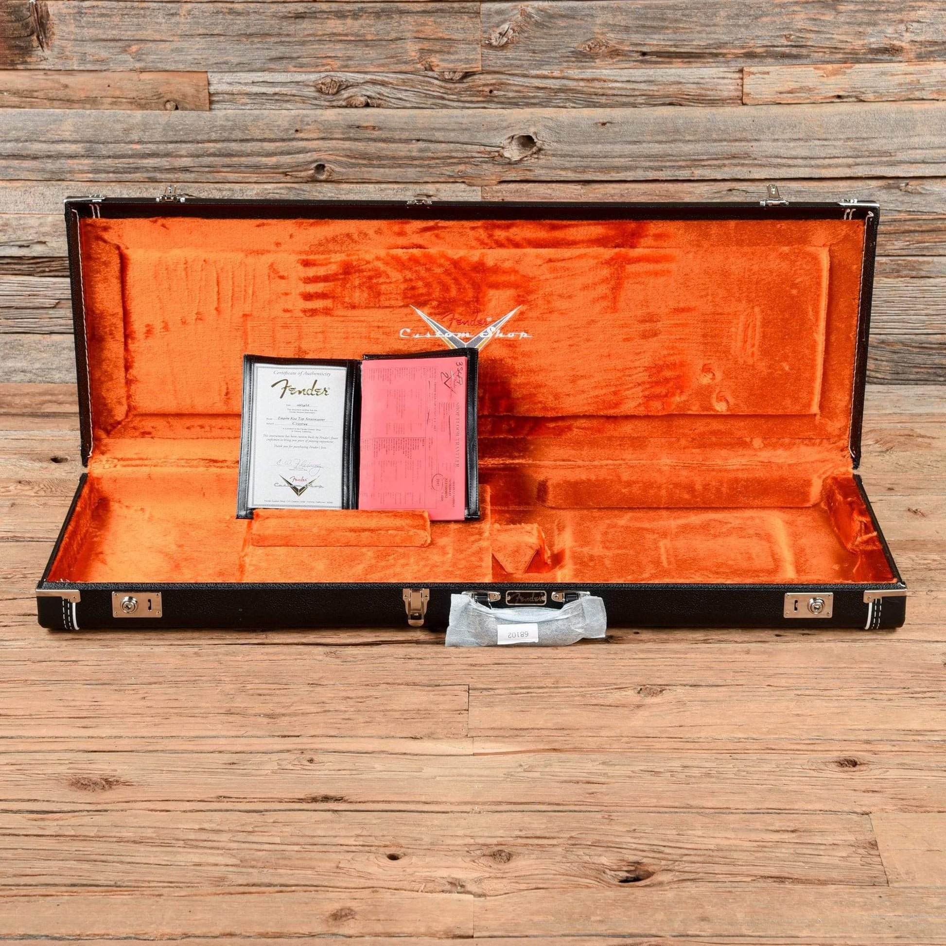 Fender Custom Shop Empire Koa Top Stratocaster Natural 2018 Electric Guitars / Solid Body