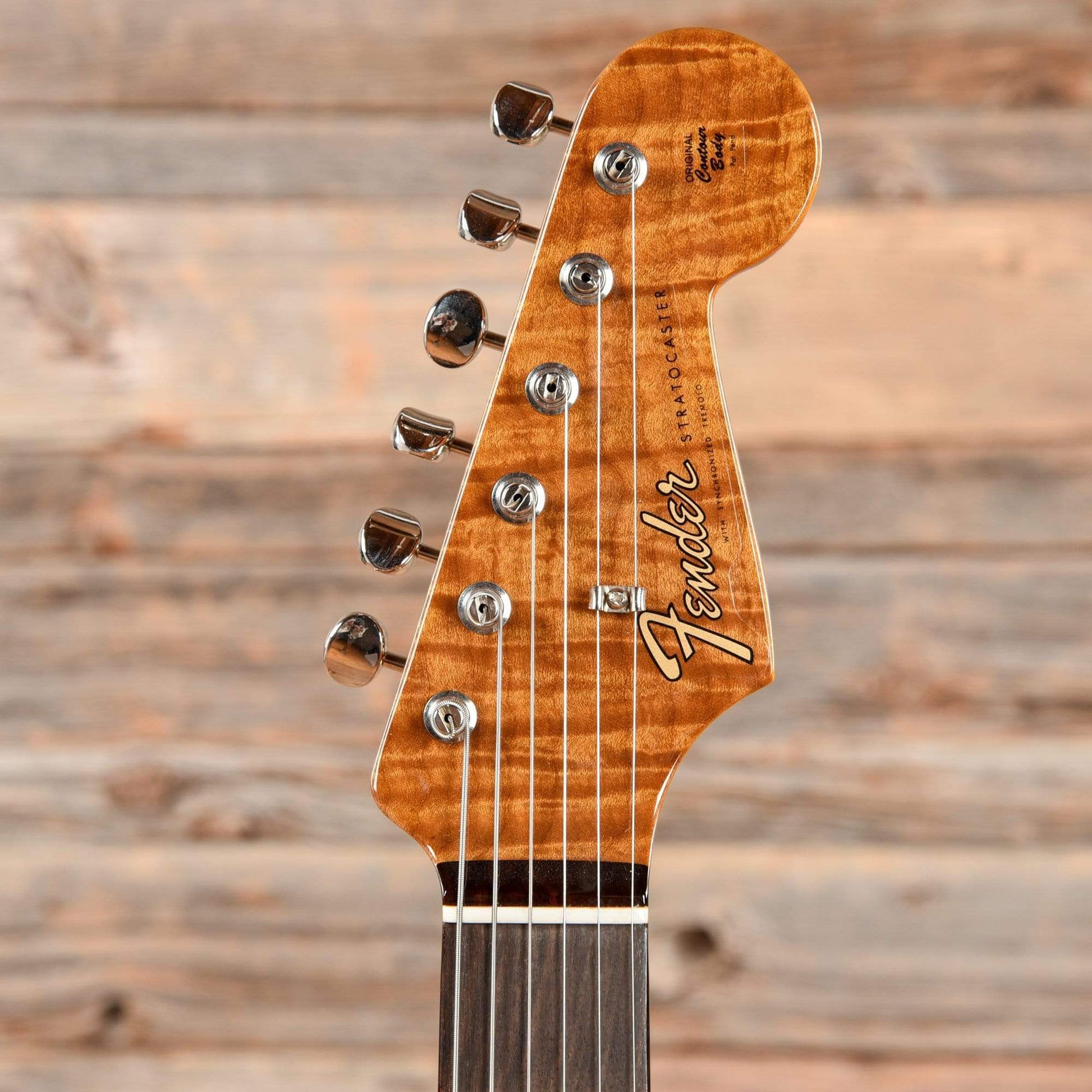 Fender Custom Shop Empire Koa Top Stratocaster Natural 2018 Electric Guitars / Solid Body