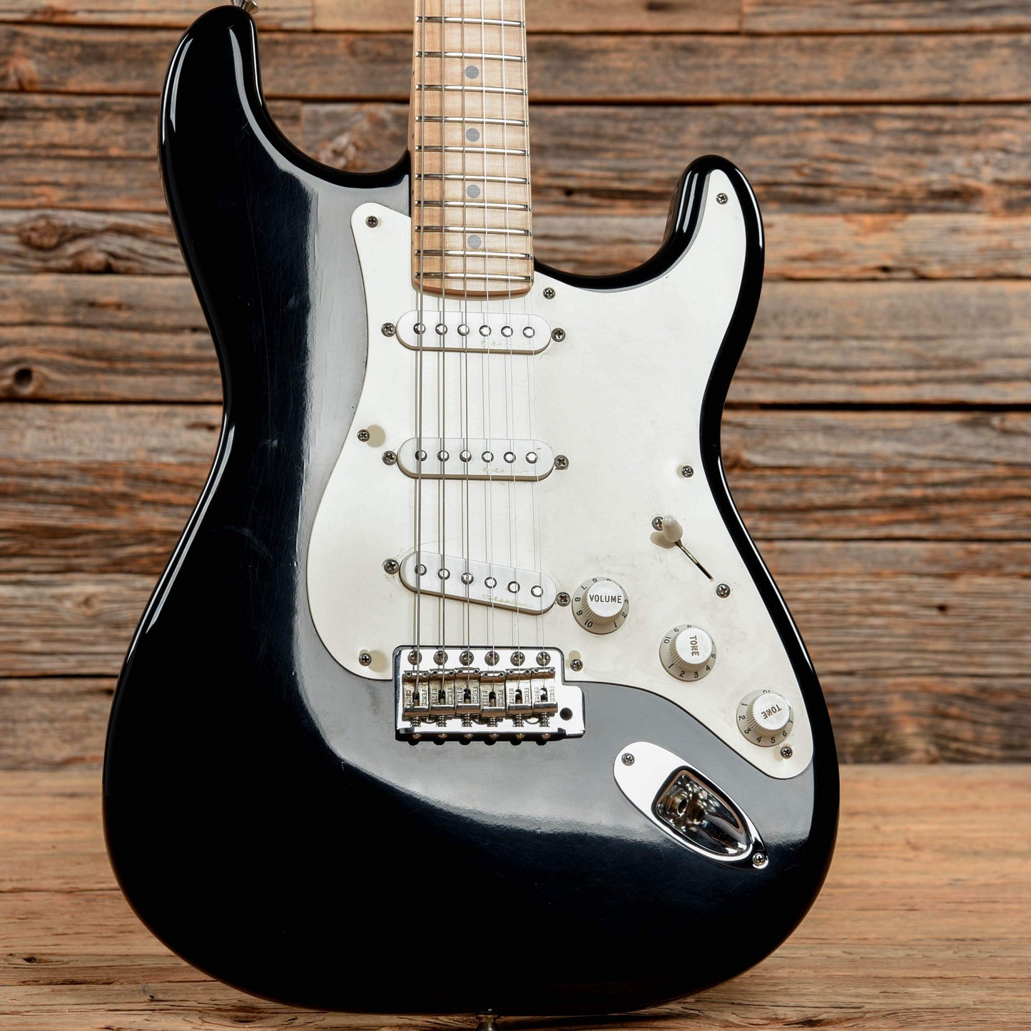 Fender Custom Shop Eric Clapton Stratocaster Mark Kendrick Masterbuilt Black 2002 Electric Guitars / Solid Body