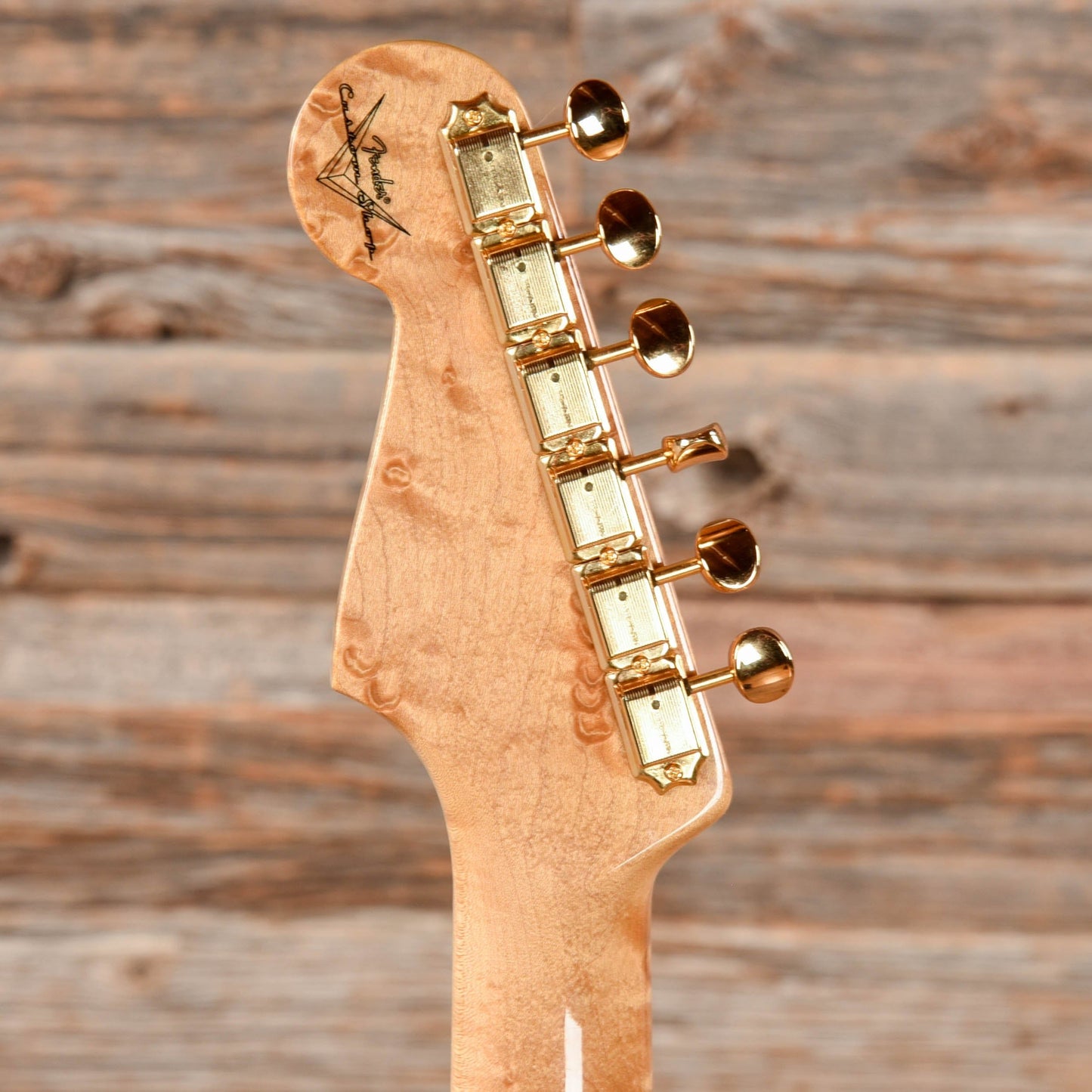 Fender Custom Shop Figured Mahogany Stratocaster Natural 2018 Electric Guitars / Solid Body