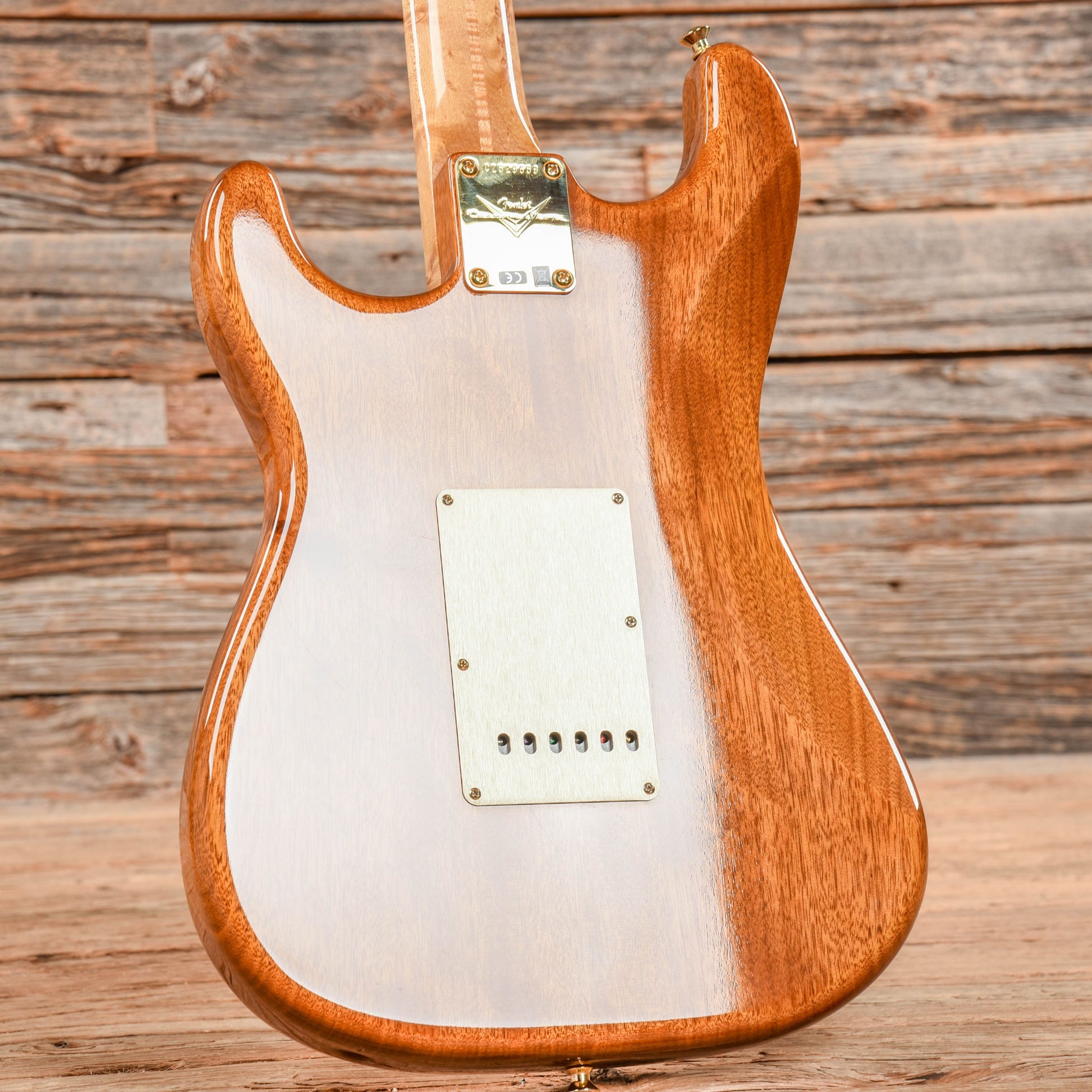 Fender Custom Shop Figured Mahogany Stratocaster Natural 2018 Electric Guitars / Solid Body