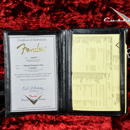 Fender Custom Shop Figured Mahogany Stratocaster Natural 2018 Electric Guitars / Solid Body