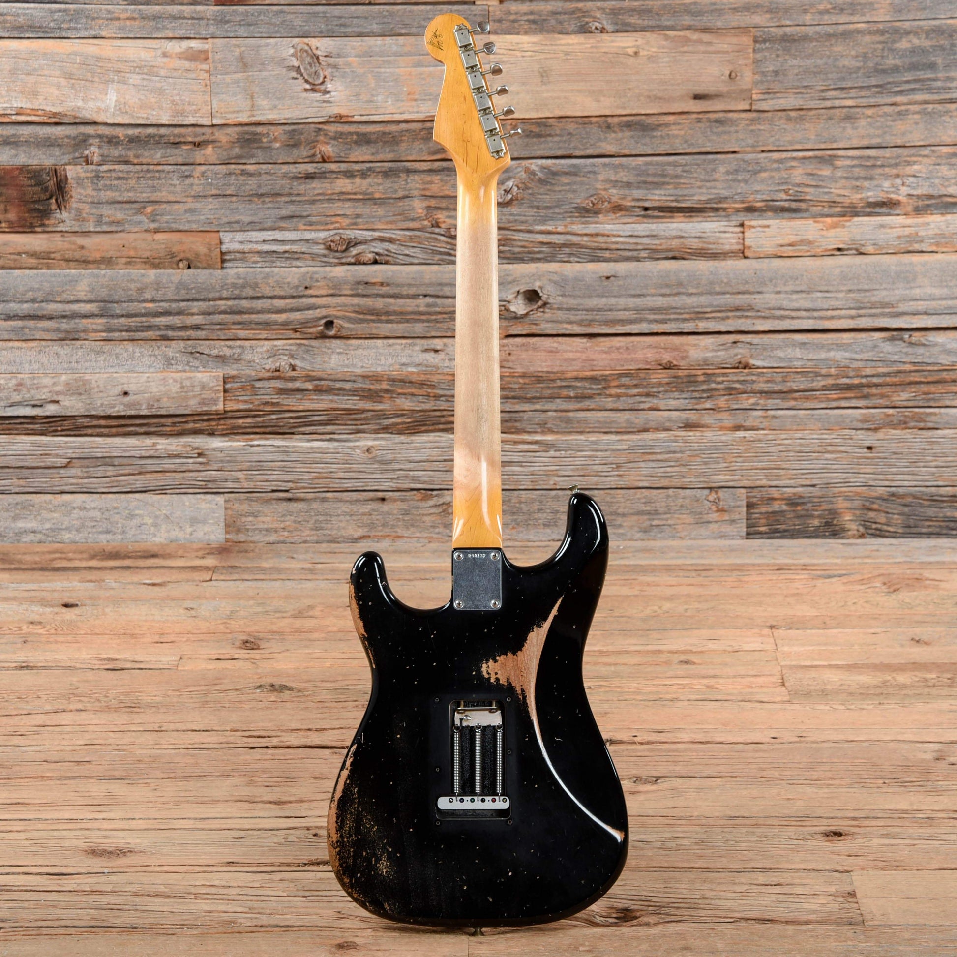 Fender Custom Shop Greg Fessler Masterbuilt 1964 Stratocaster Heavy Relic Black 2019 Electric Guitars / Solid Body