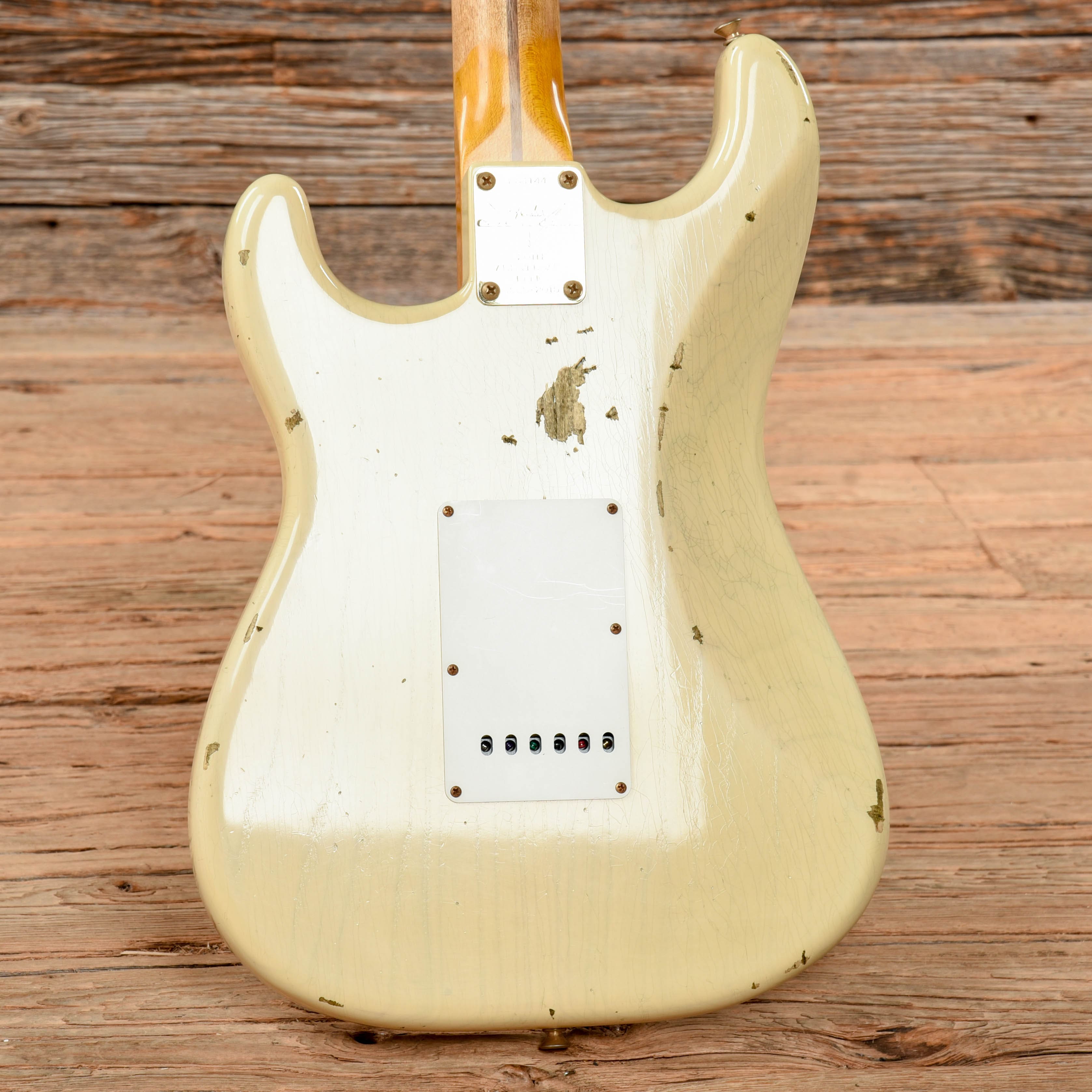 Fender Custom Shop Heavy Relic Mary Kaye 20th Anniversary Stratocaster Mary Kaye Bonde 2015 Electric Guitars / Solid Body