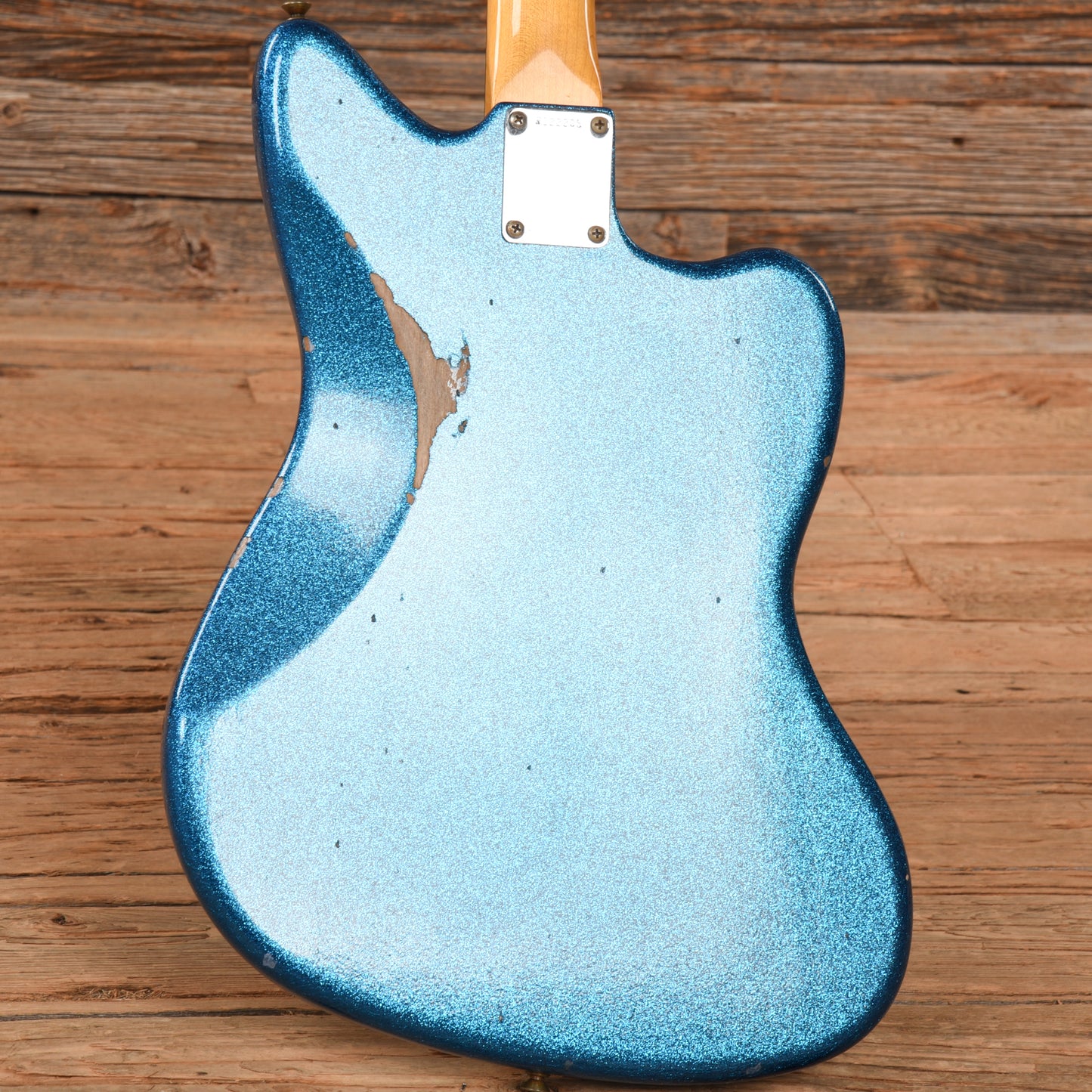 Fender Custom Shop Jazzmaster Blue Sparkle 2022 LEFTY Electric Guitars / Solid Body