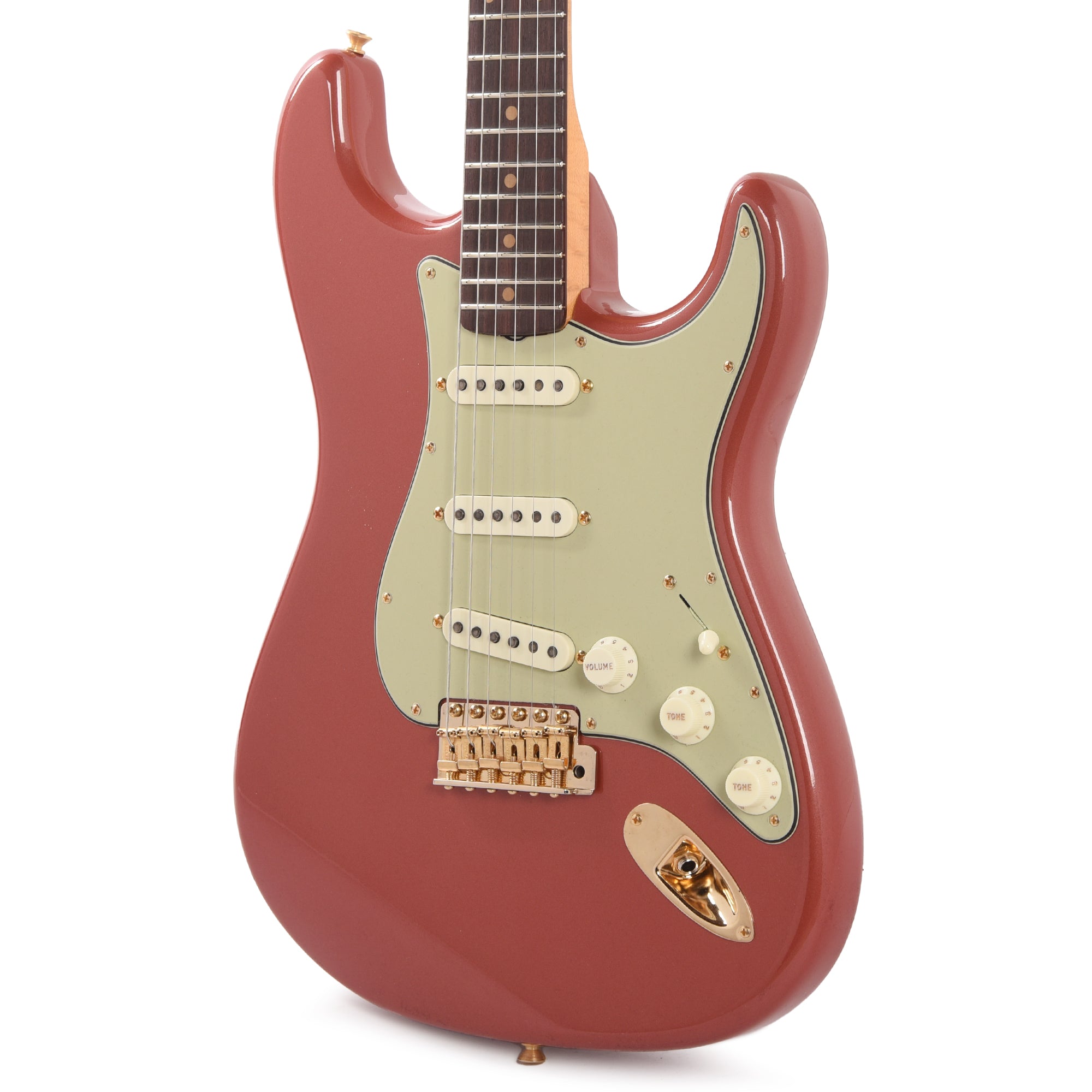 Fender Custom Shop Johnny A. Signature Stratocaster Sunset Glow Metallic w/Gold Hardware Electric Guitars / Solid Body