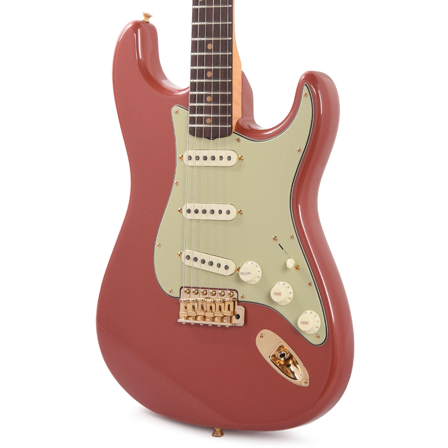 Fender Custom Shop Johnny A. Signature Stratocaster Sunset Glow Metallic w/Gold Hardware Electric Guitars / Solid Body