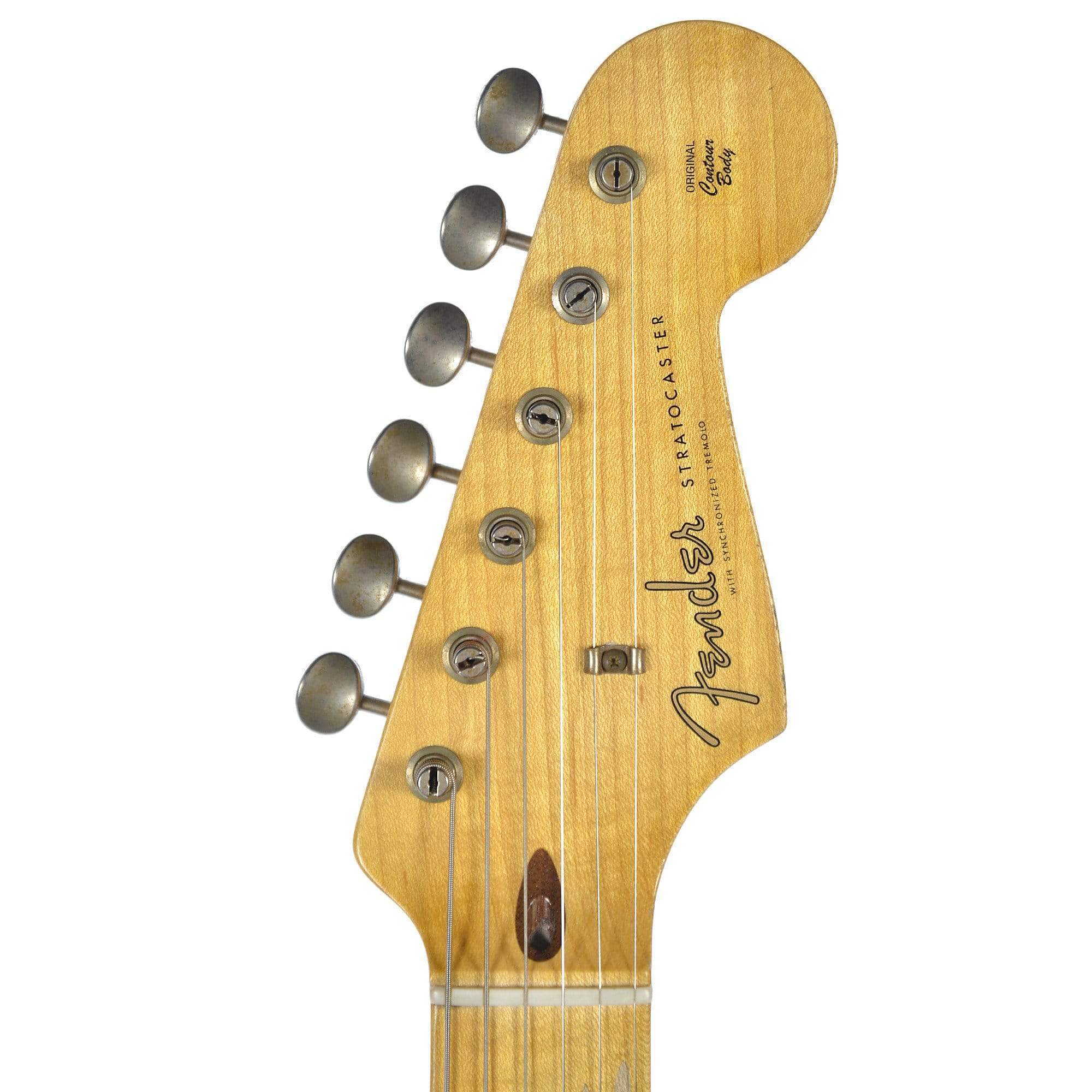 Fender Custom Shop Journeyman Relic Eric Clapton Signature Stratocaster Aged White Blonde Electric Guitars / Solid Body